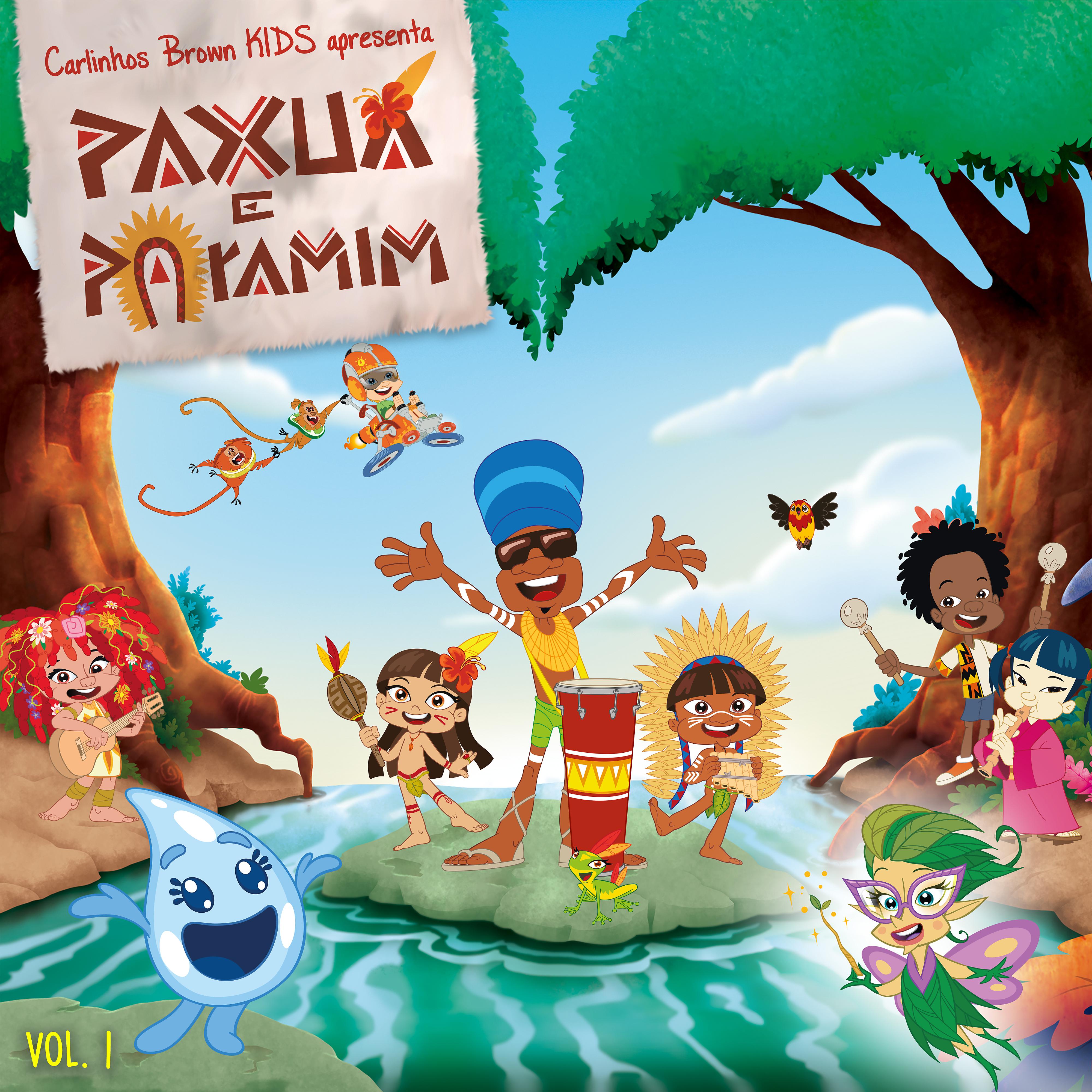 Постер альбома Carlinhos Brown Apresenta Paxuá e Paramim, Vol. 1