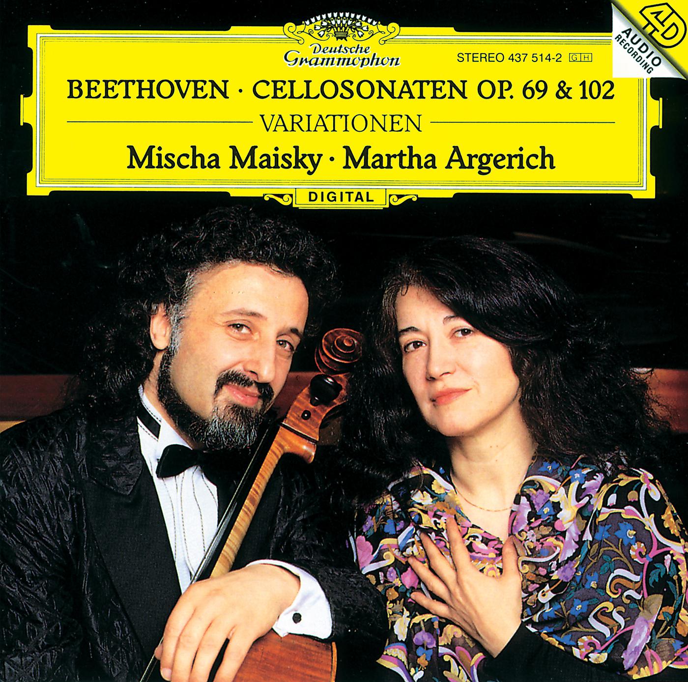 Постер альбома Beethoven: Cello Sonatas Op.69 & 102; Variations