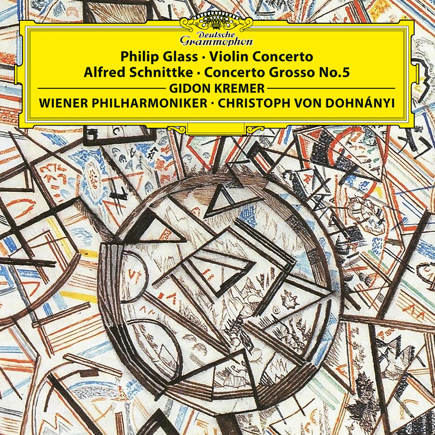 Постер альбома Glass: Violin Concerto / Schnittke: Concerto Grosso