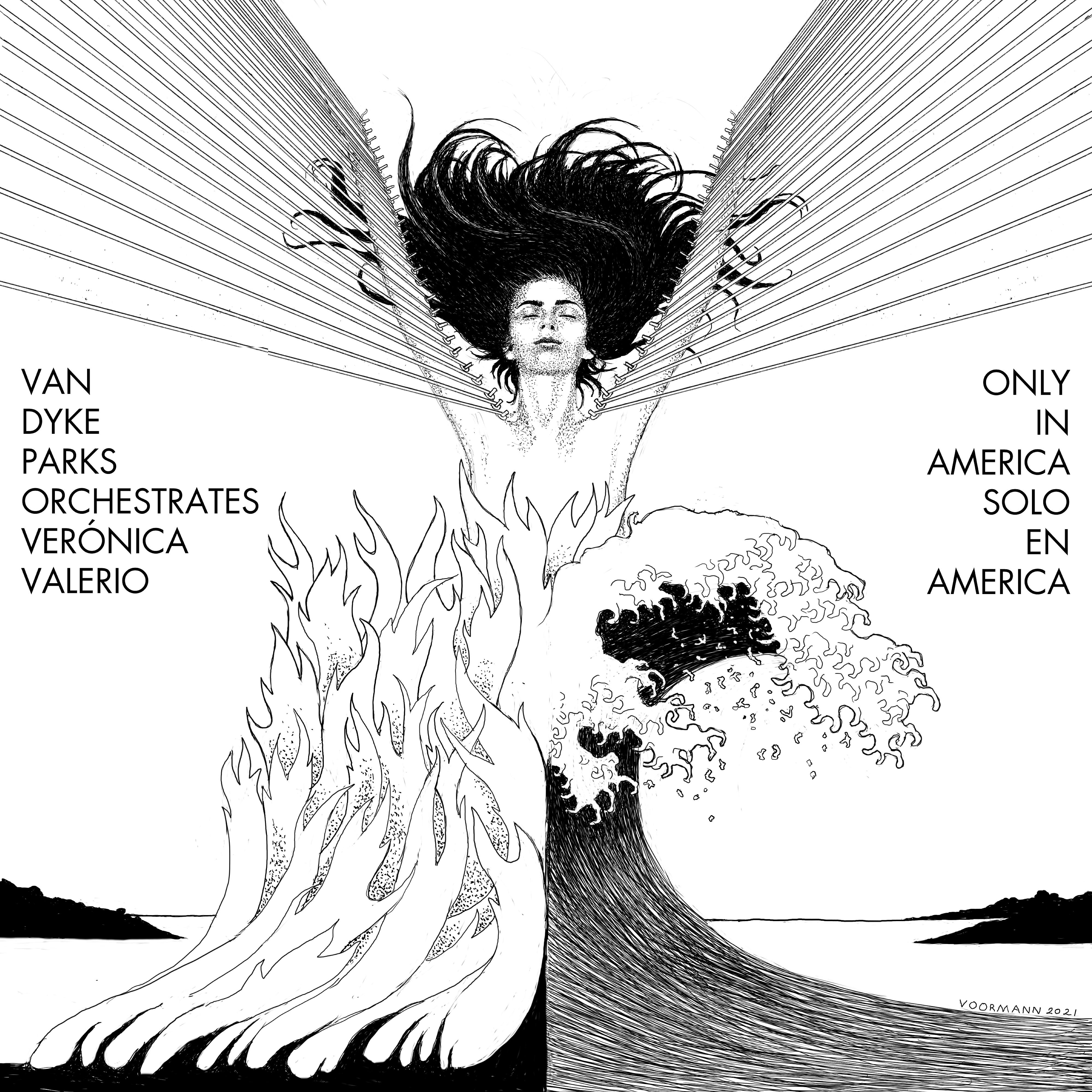 Постер альбома Van Dyke Parks orchestrates Verónica Valerio: Only in America