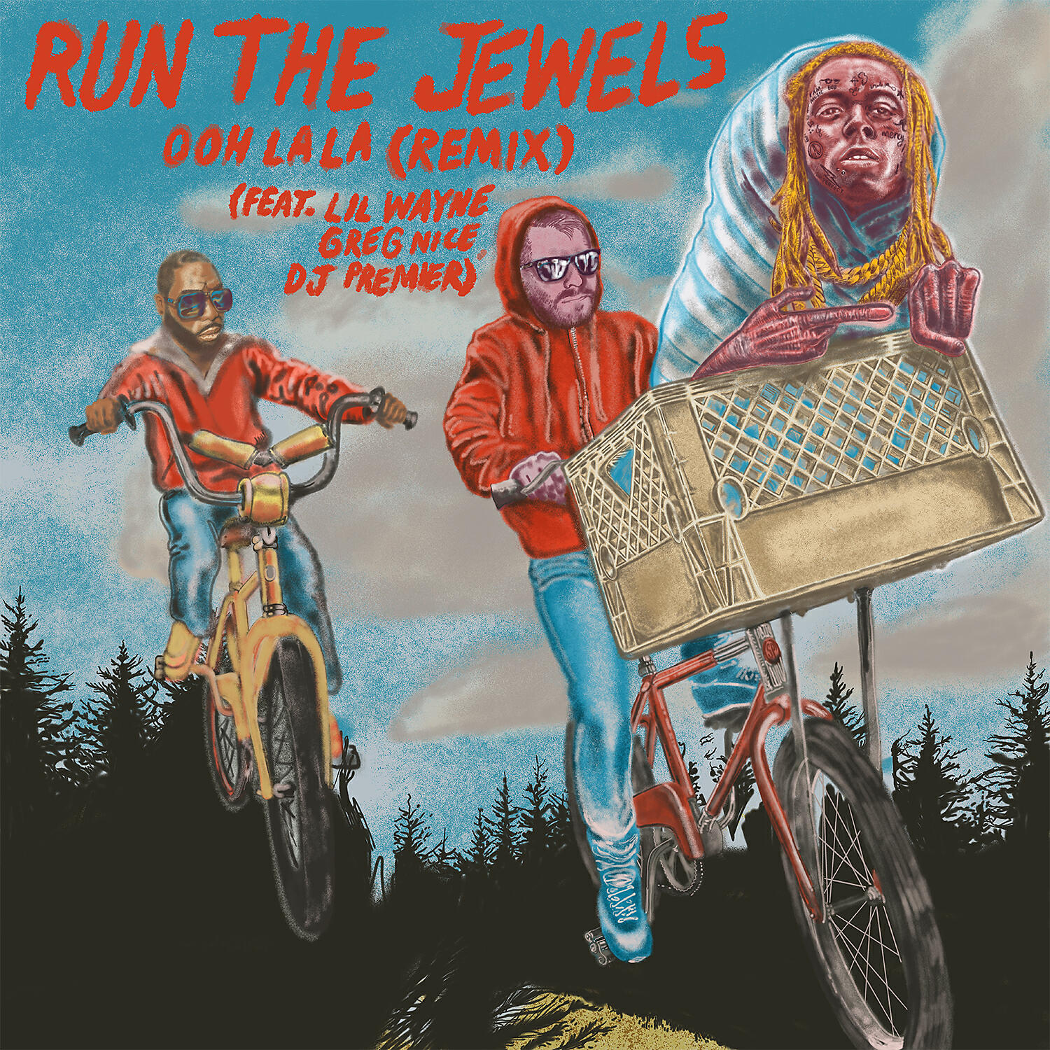 Run The Jewels - ooh la la (feat. Lil Wayne, Greg Nice & DJ Premier) [Remix]