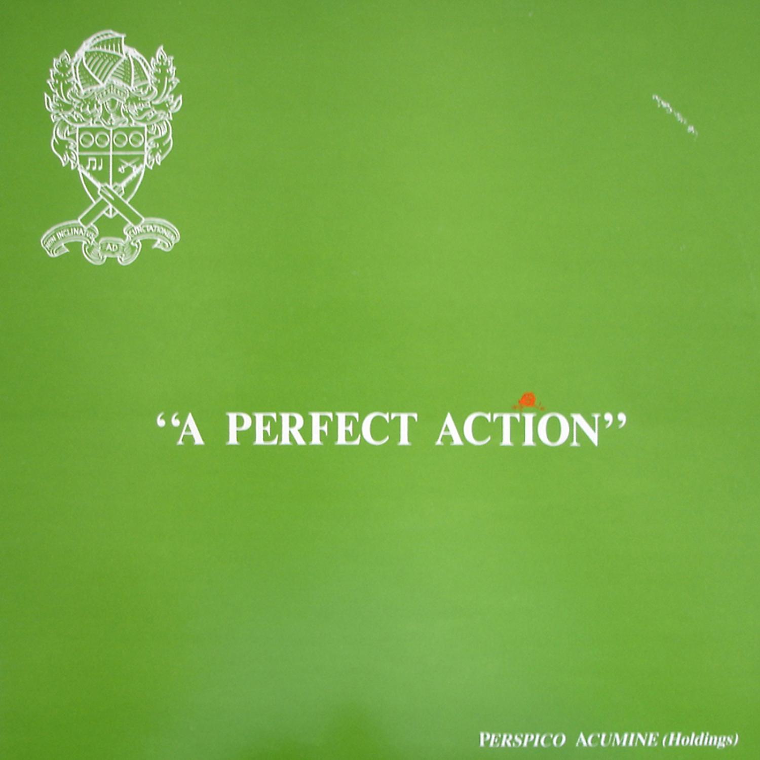 Постер альбома A Perfect Action (English Cricket)