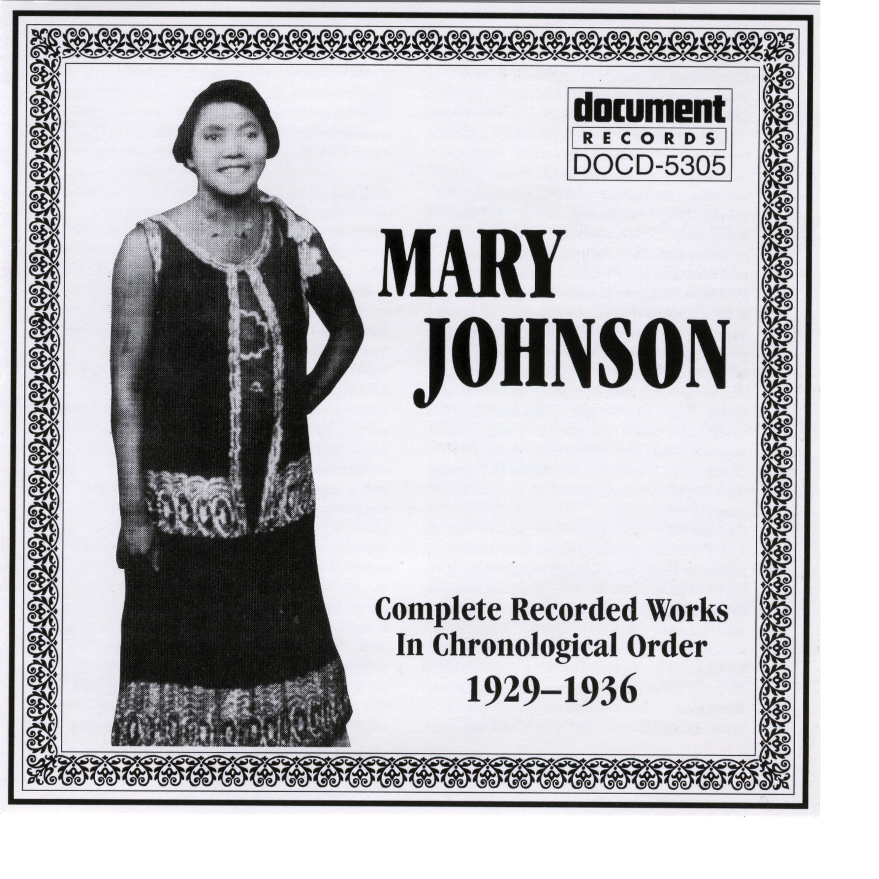 Постер альбома Mary Johnson 1929-1936