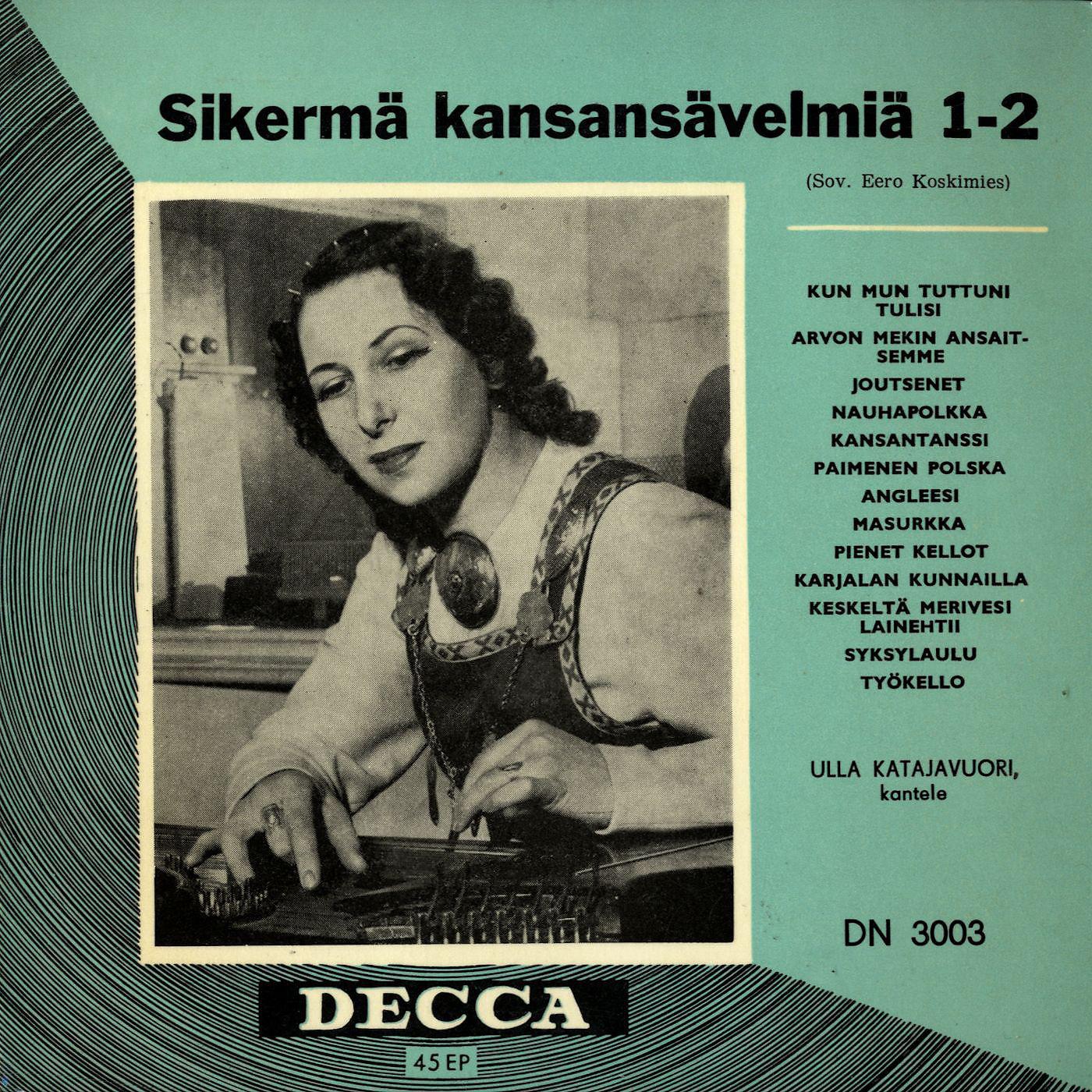 Постер альбома Sikermä kansansävelmiä 1-2
