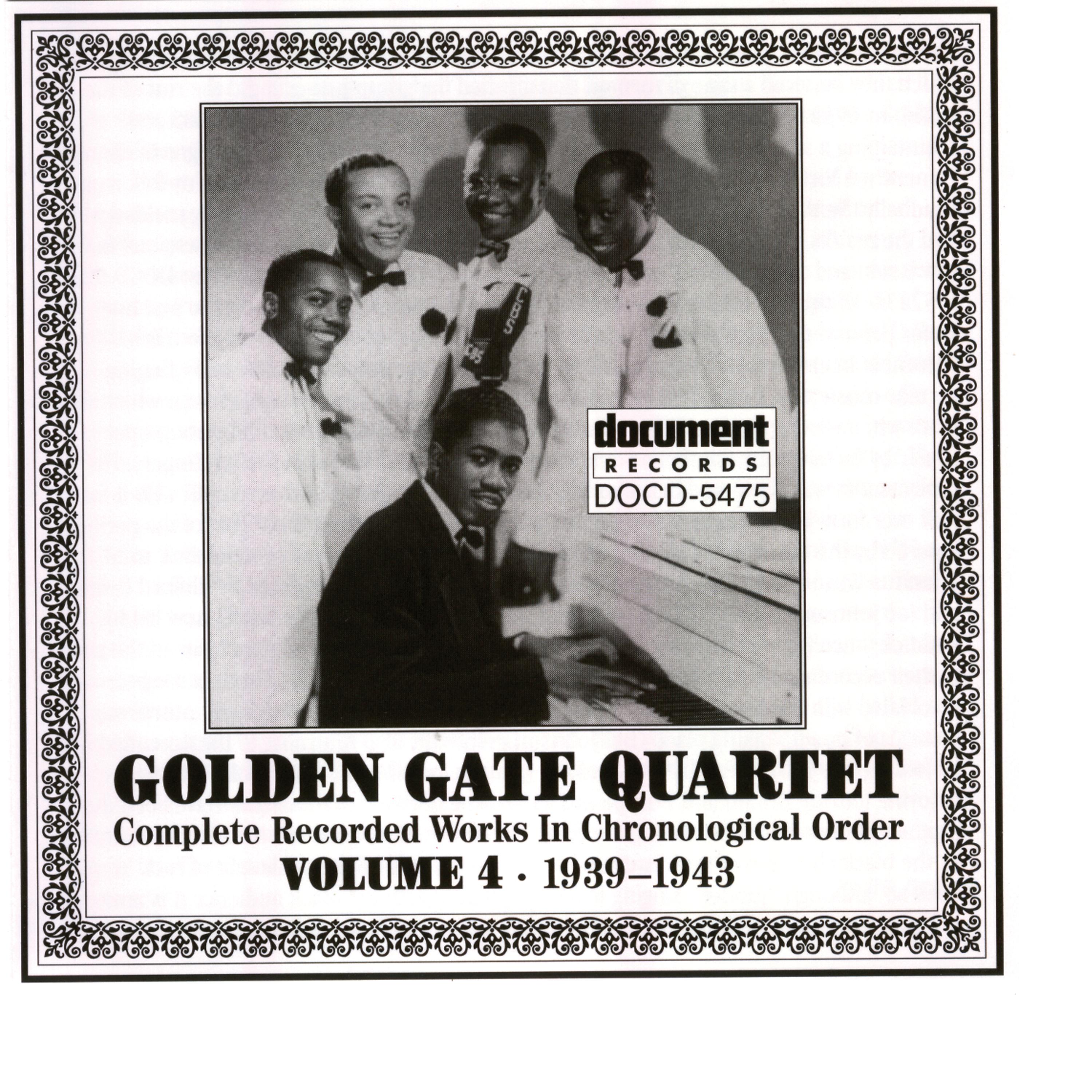 Постер альбома Golden Gate Quartet Vol. 4 (1939-1943)