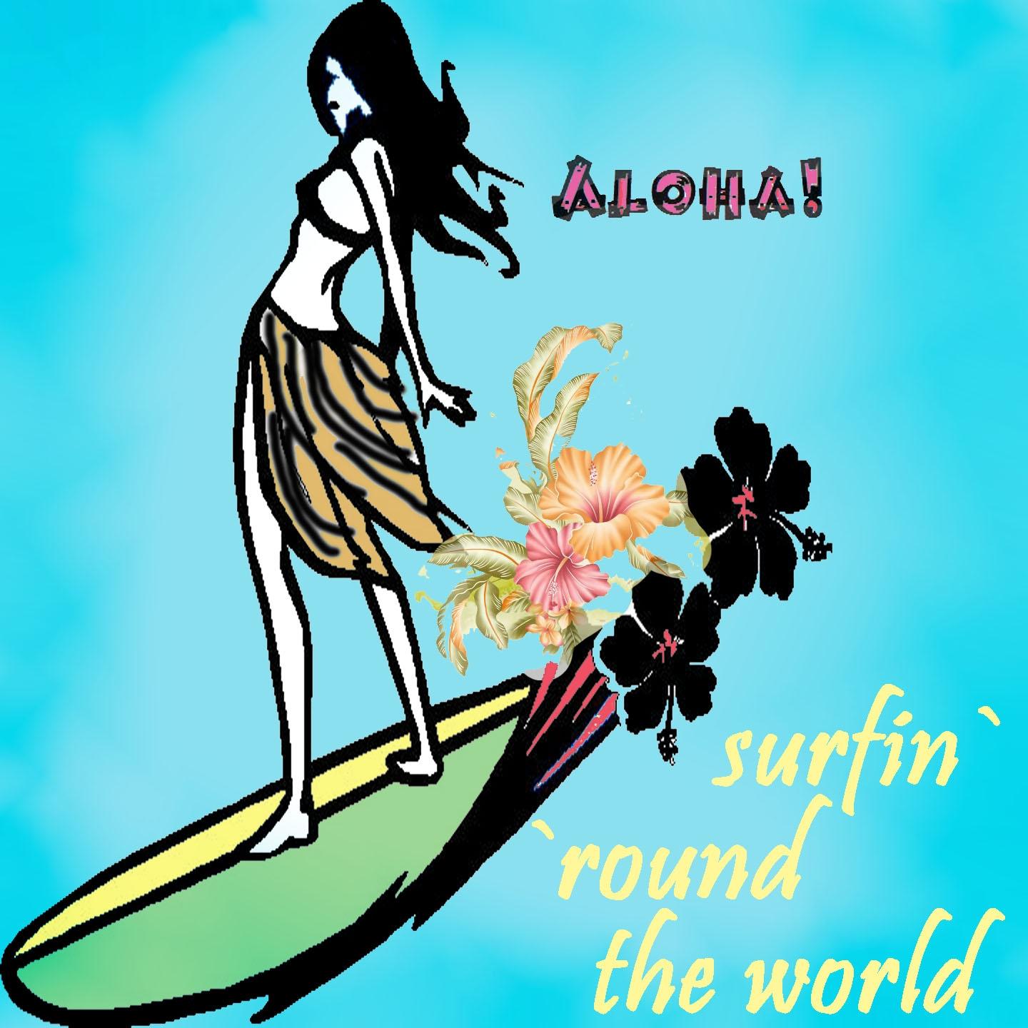 Постер альбома Surfin' Around the World (Surfin´Sounds)