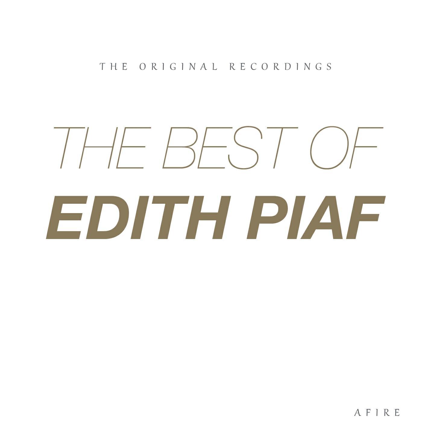 EDITH PIAF -  demain (il fera jour)