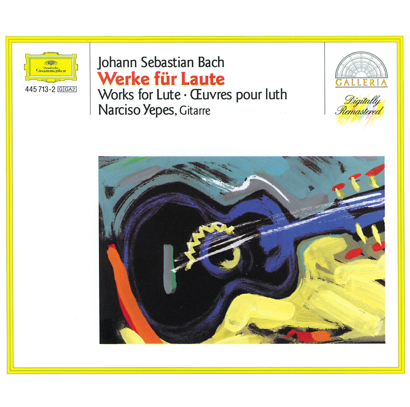 Narciso Yepes - J.S. Bach: Suite In E Major For Lute, BWV 1006a/1000 - 4. Menuet II - Menuet I