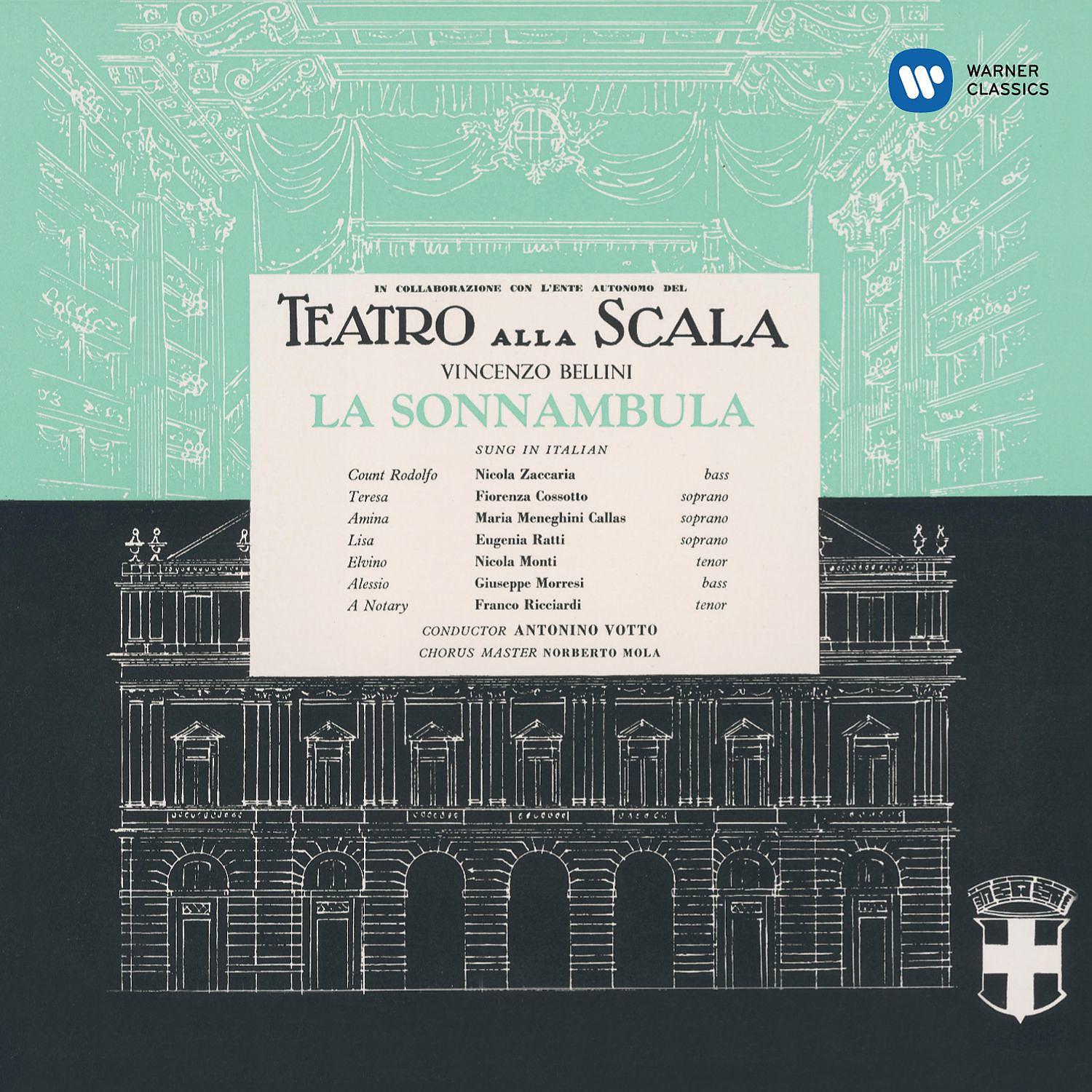 Постер альбома Bellini: La sonnambula (1957 - Votto) - Callas Remastered