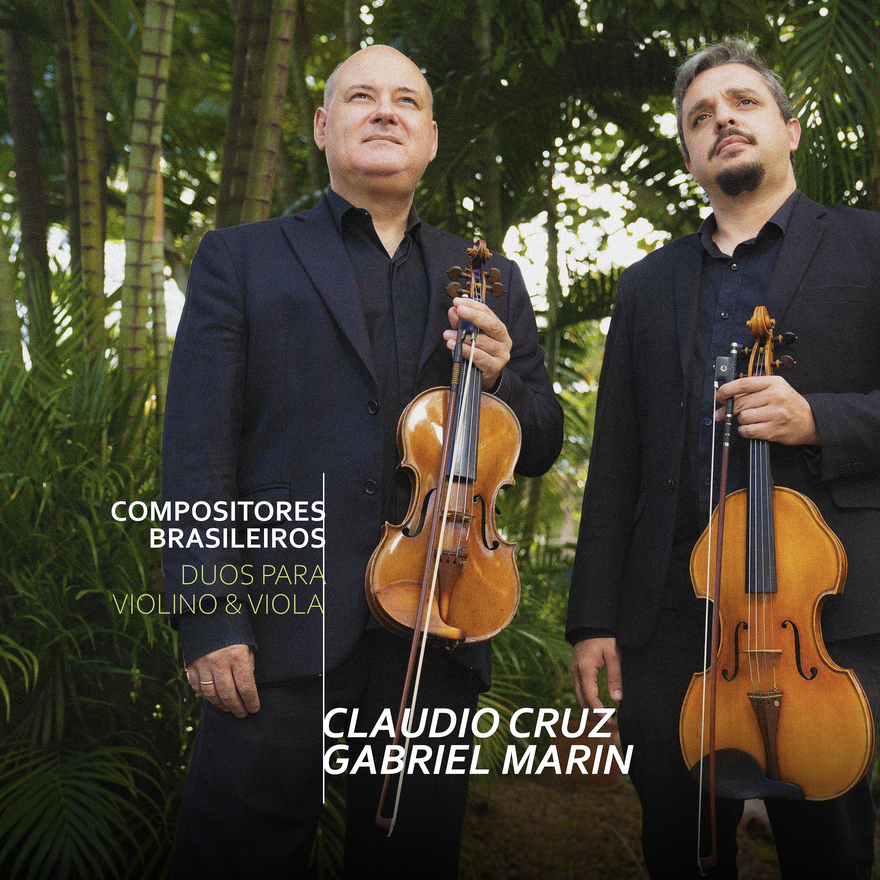 Постер альбома Compositores Brasileiros: Duos para Violino e Viola