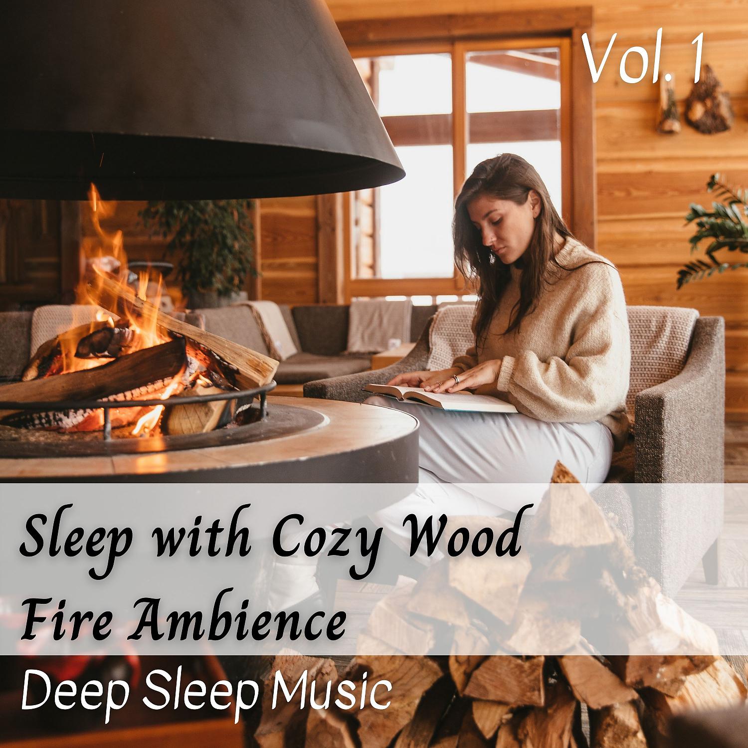 Постер альбома Deep Sleep Music: Sleep with Cozy Wood Fire Ambience Vol. 1