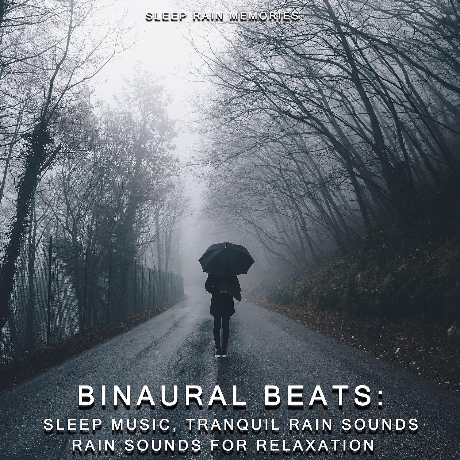Постер альбома Binaural Beats: Sleep Music Tranquil Rain Sounds, Rain Sounds for Relaxation
