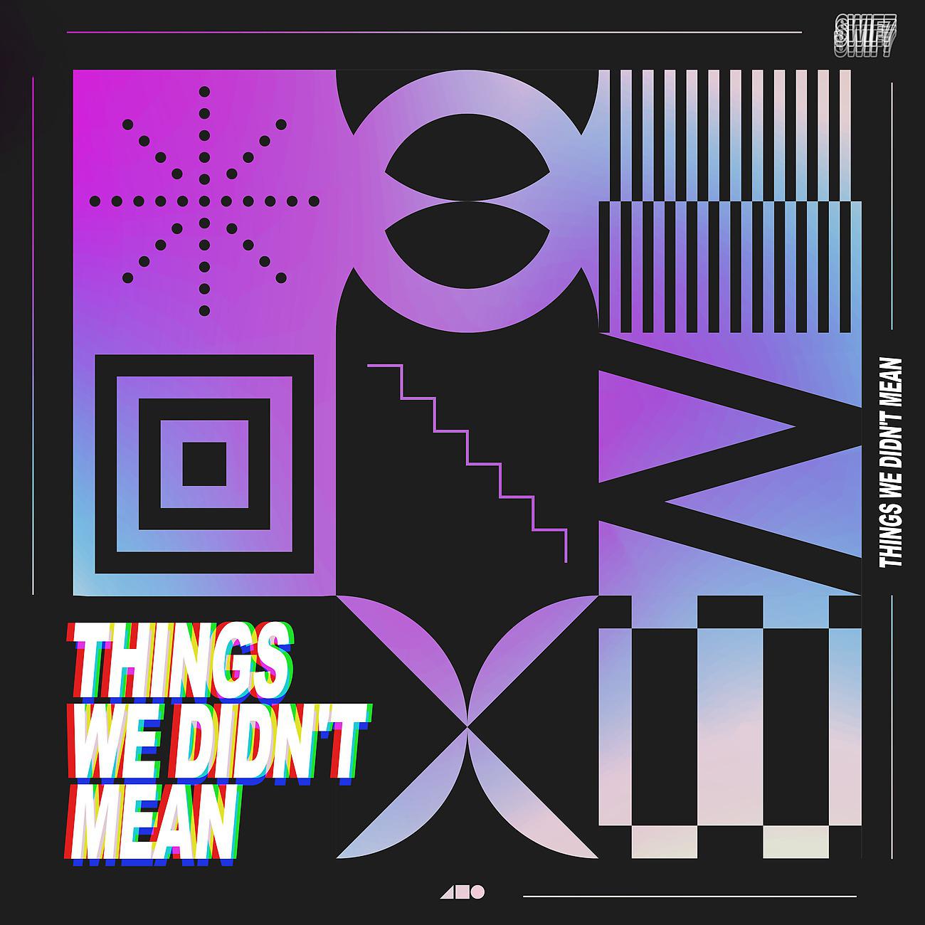 Постер альбома Things We Didn't Mean
