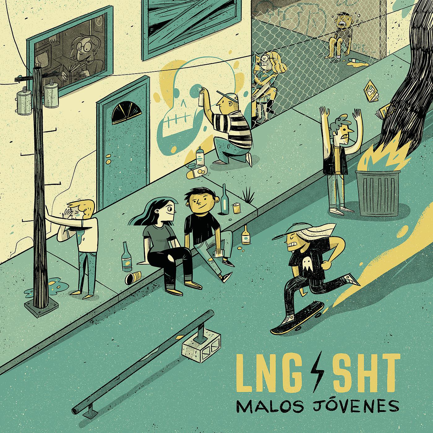 Постер альбома Malos Jóvenes