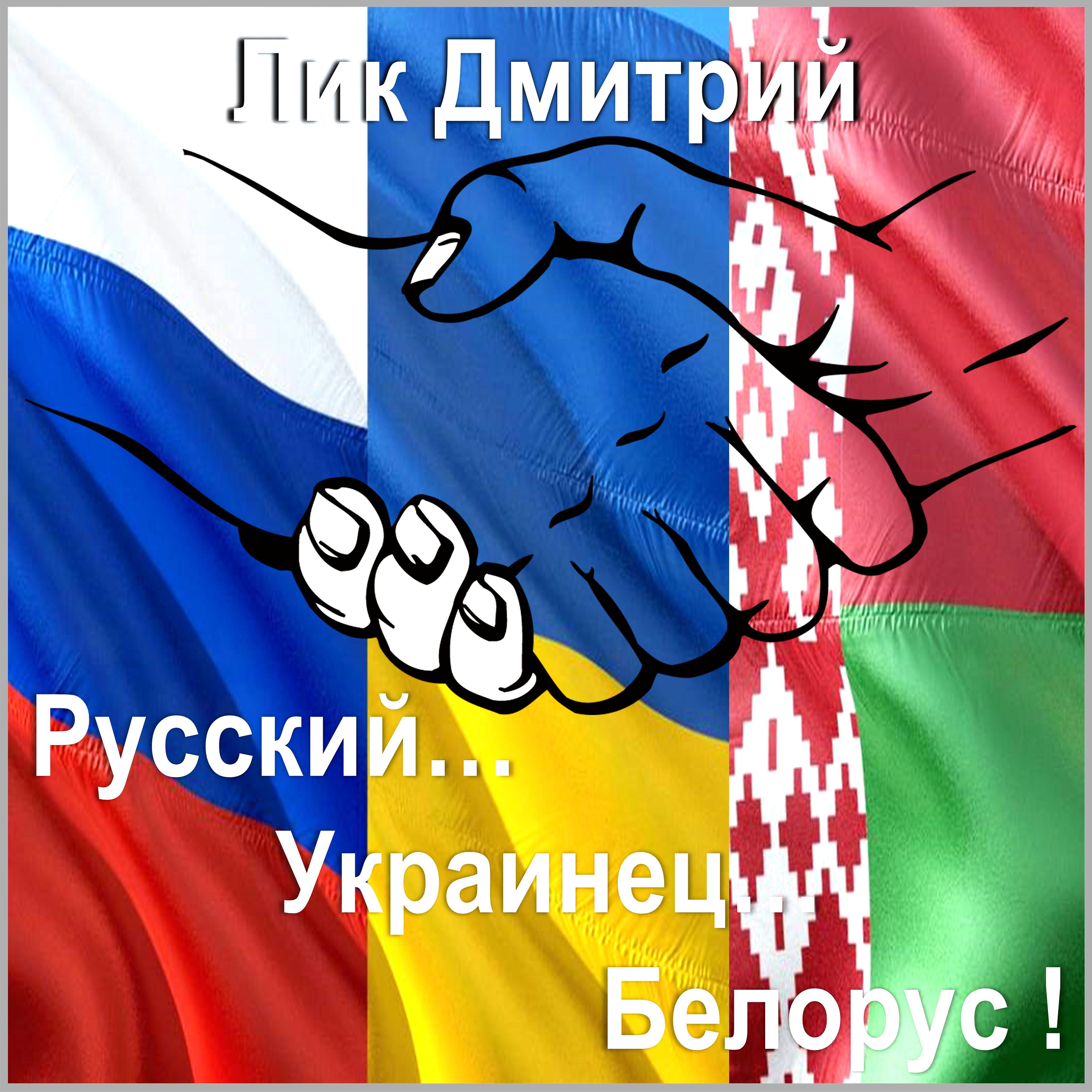 Постер альбома Русский, украинец, белорус!