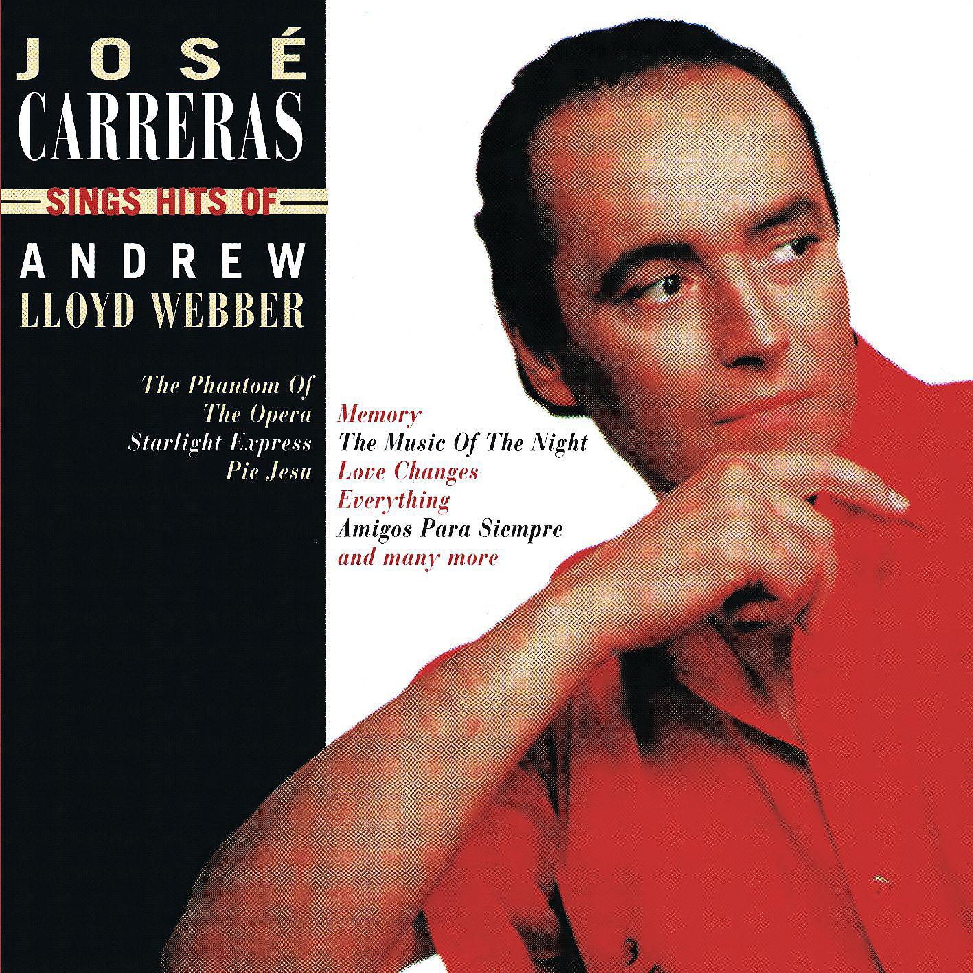 Постер альбома José Carreras Sings Hits Of Andrew Lloyd Webber