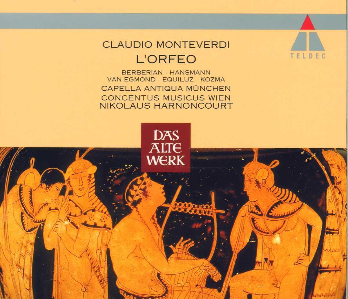 Постер альбома Monteverdi : L'Orfeo