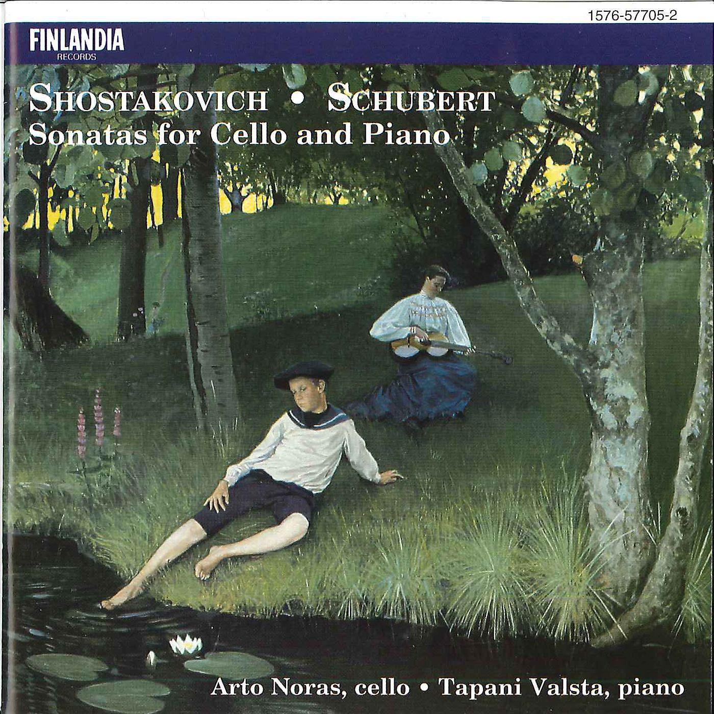 Постер альбома Shostakovich / Schubert : Sonatas for Cello and Piano