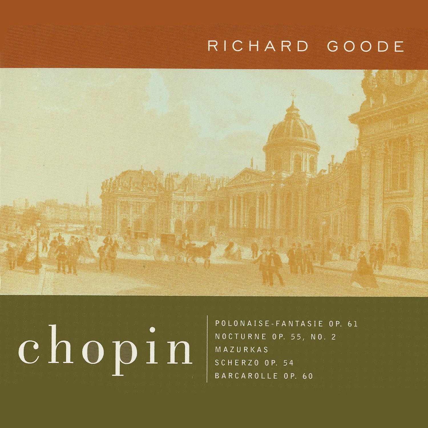 Постер альбома Chopin: Polonaise-Fantasie Op. 61; Nocturne Op. 55, No. 2; Mazurkas Scherzo, Op. 54; Barcarolle, Op. 60