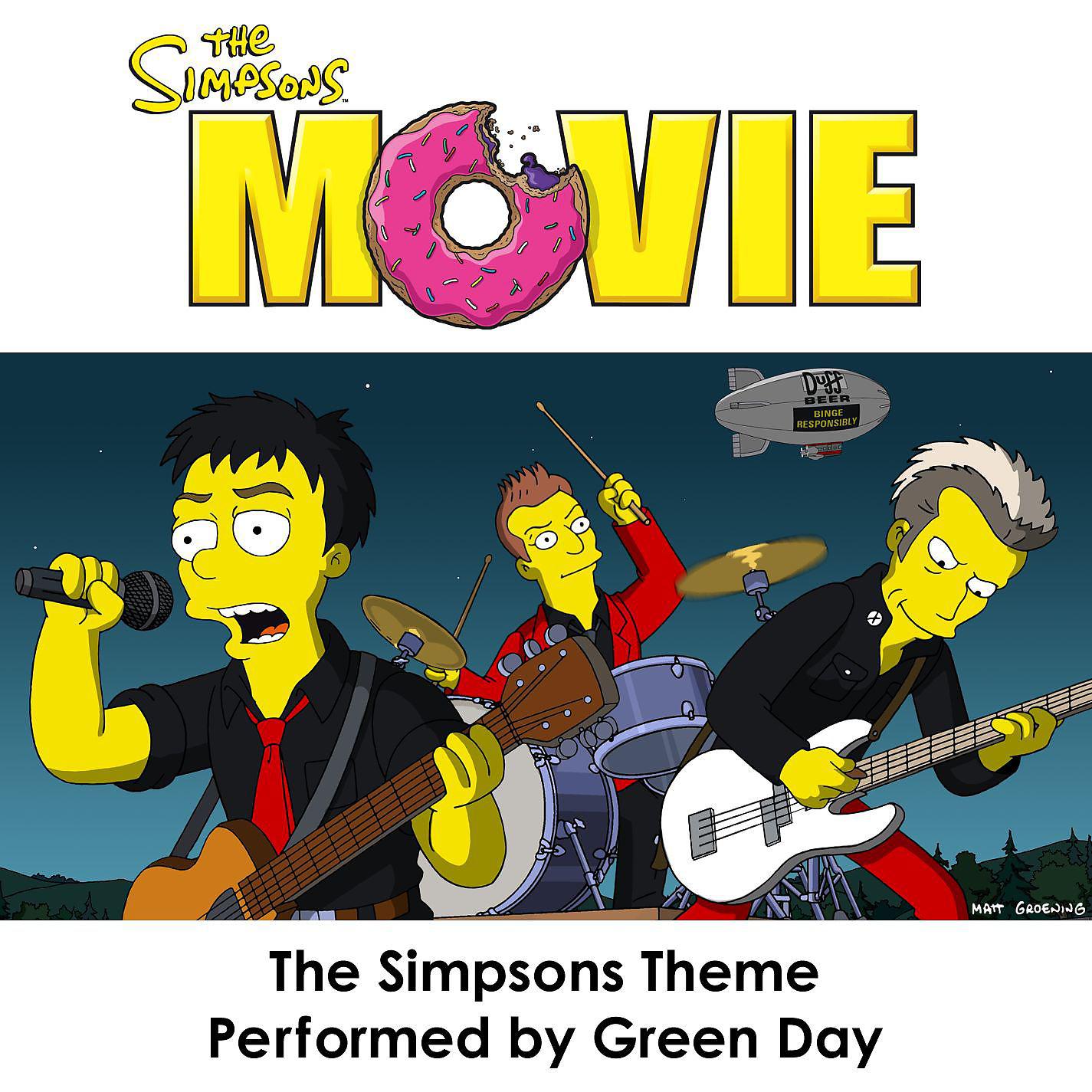 Постер альбома The Simpsons Theme