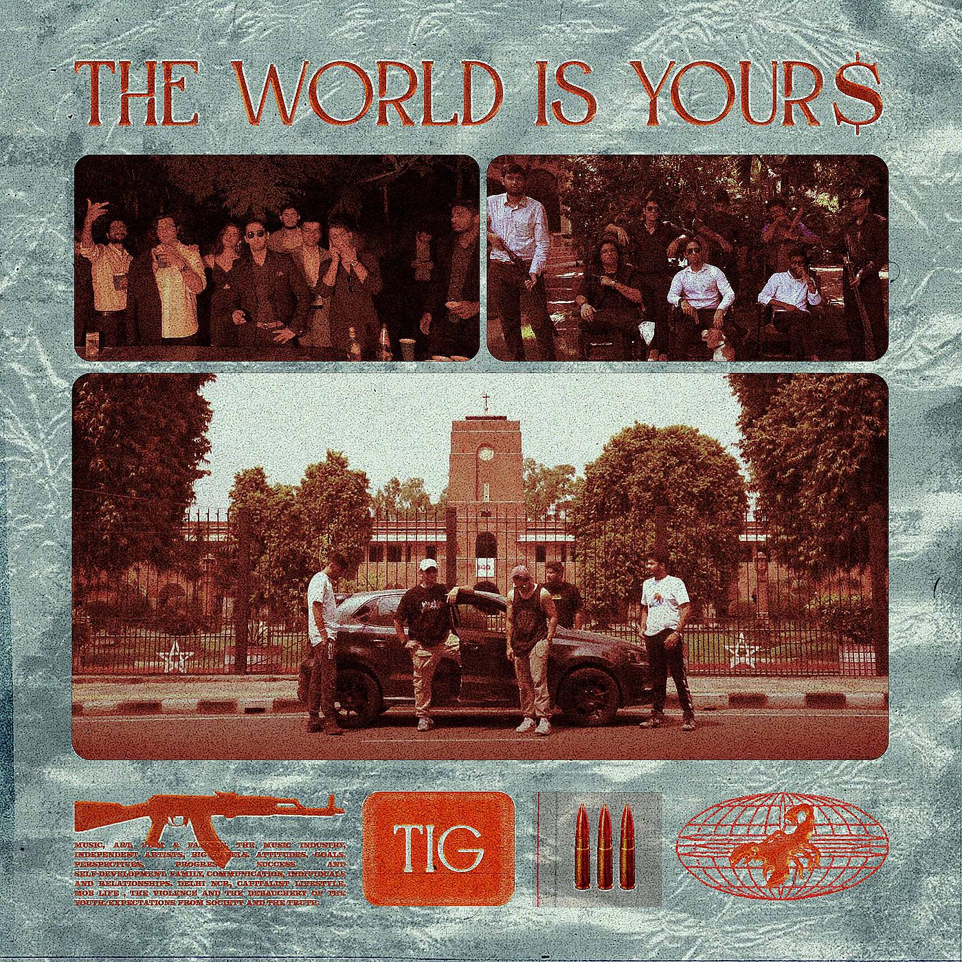 Постер альбома The World Is Your$
