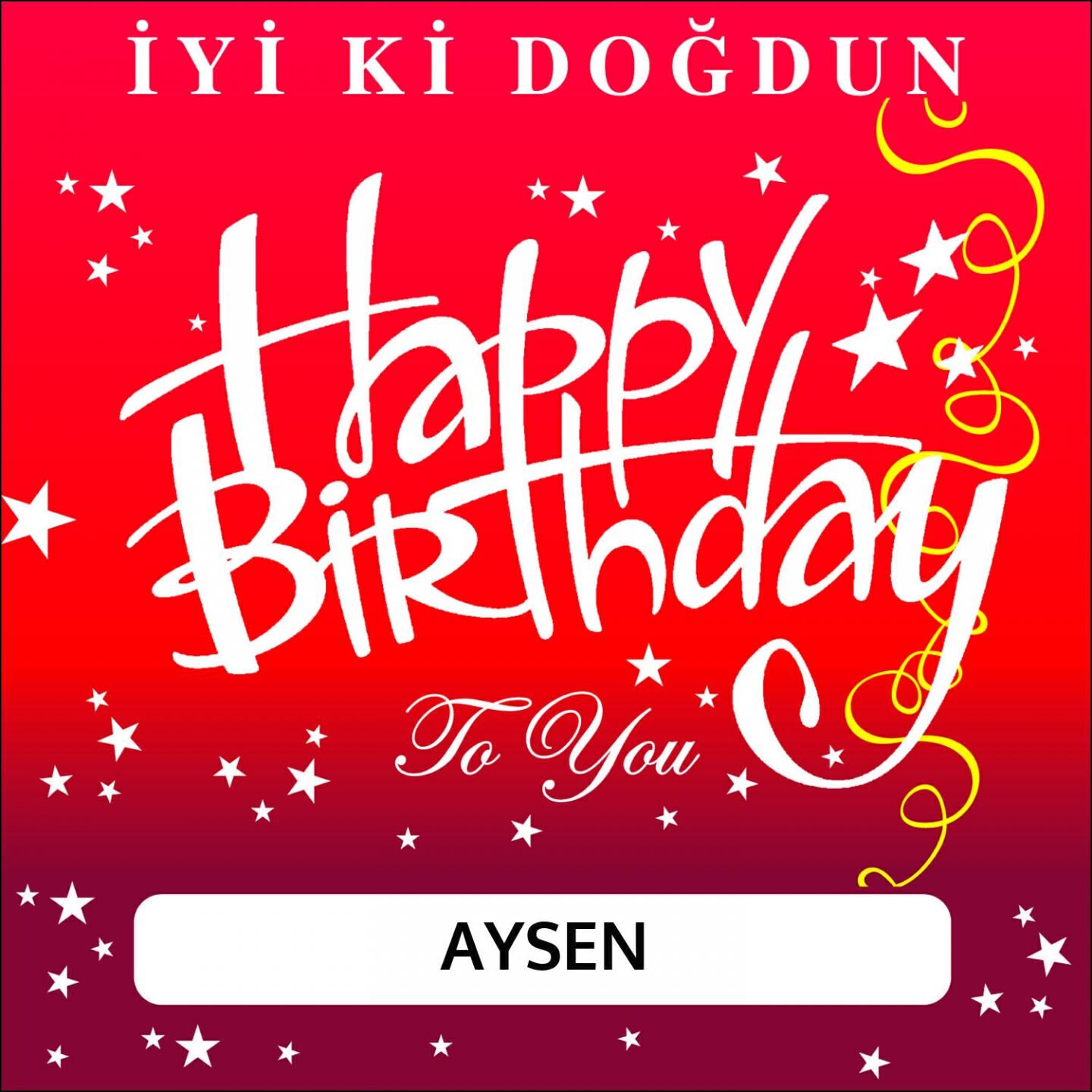 Fikriye Karaca - İyi Ki Doğdun Aysen