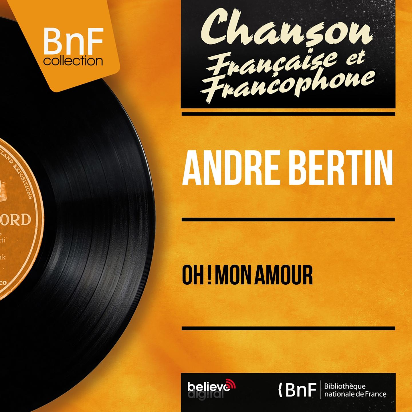 Постер альбома Oh ! Mon amour (Mono Version)