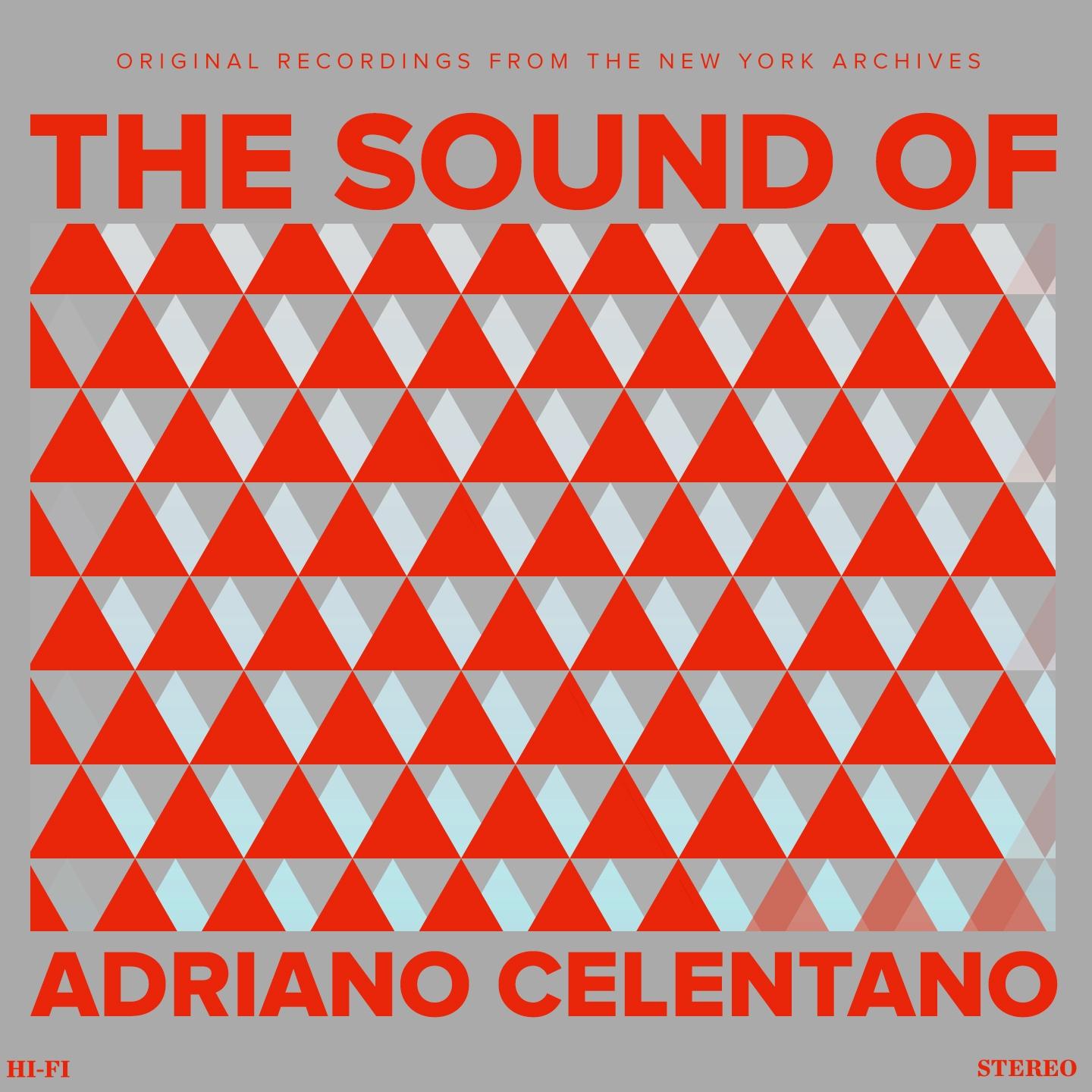 Постер альбома The Sound to Adriano Celentano