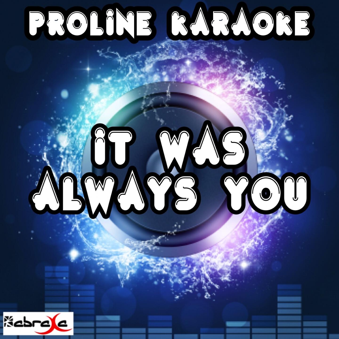 ProLine Karaoke - It Was Always You (Karaoke Version) [Originally Performed By Maroon 5]