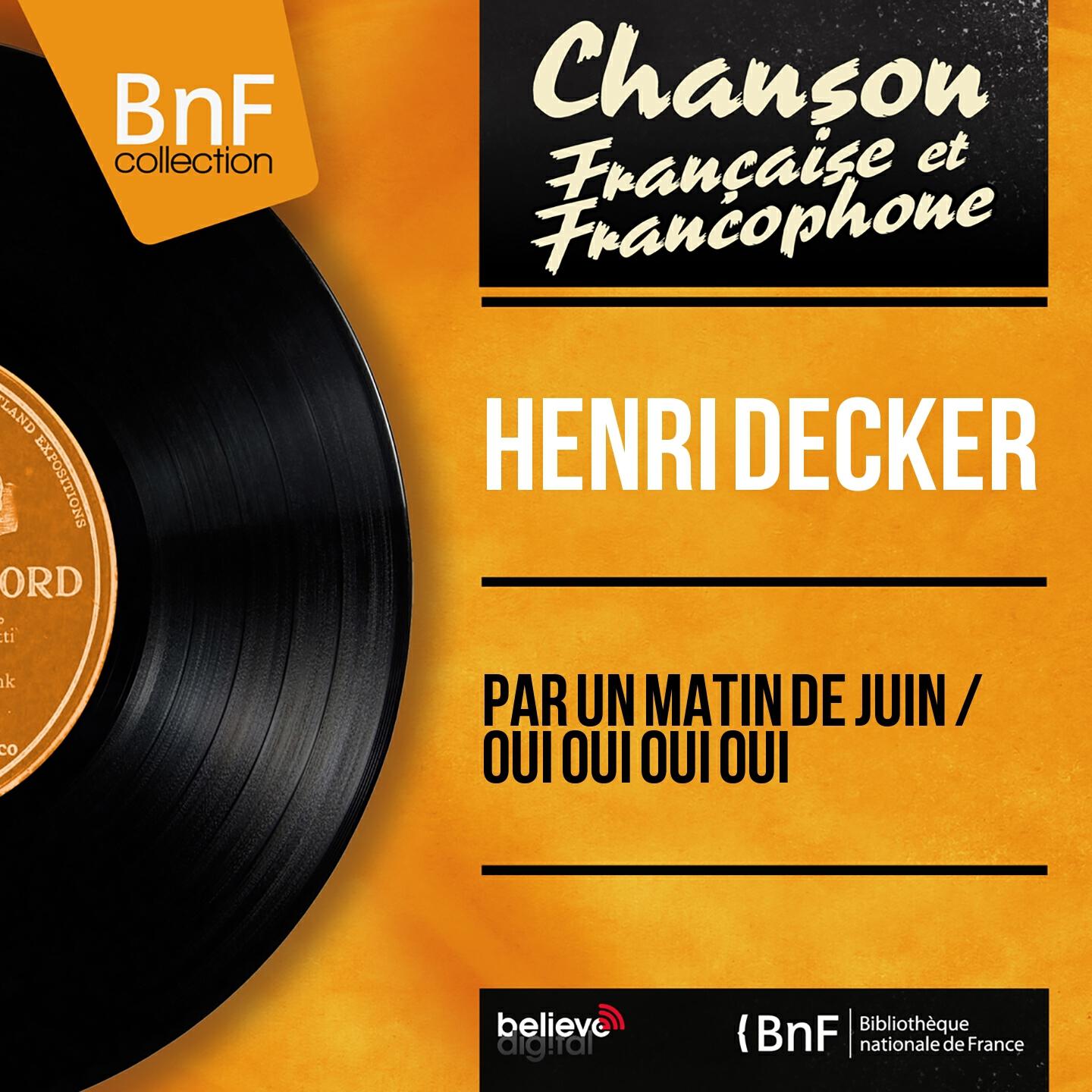 Henri Decker - Par un matin de juin
