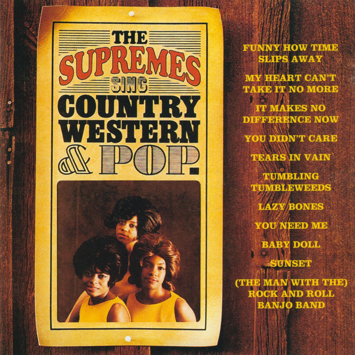 Постер альбома The Supremes Sing Country Western & Pop