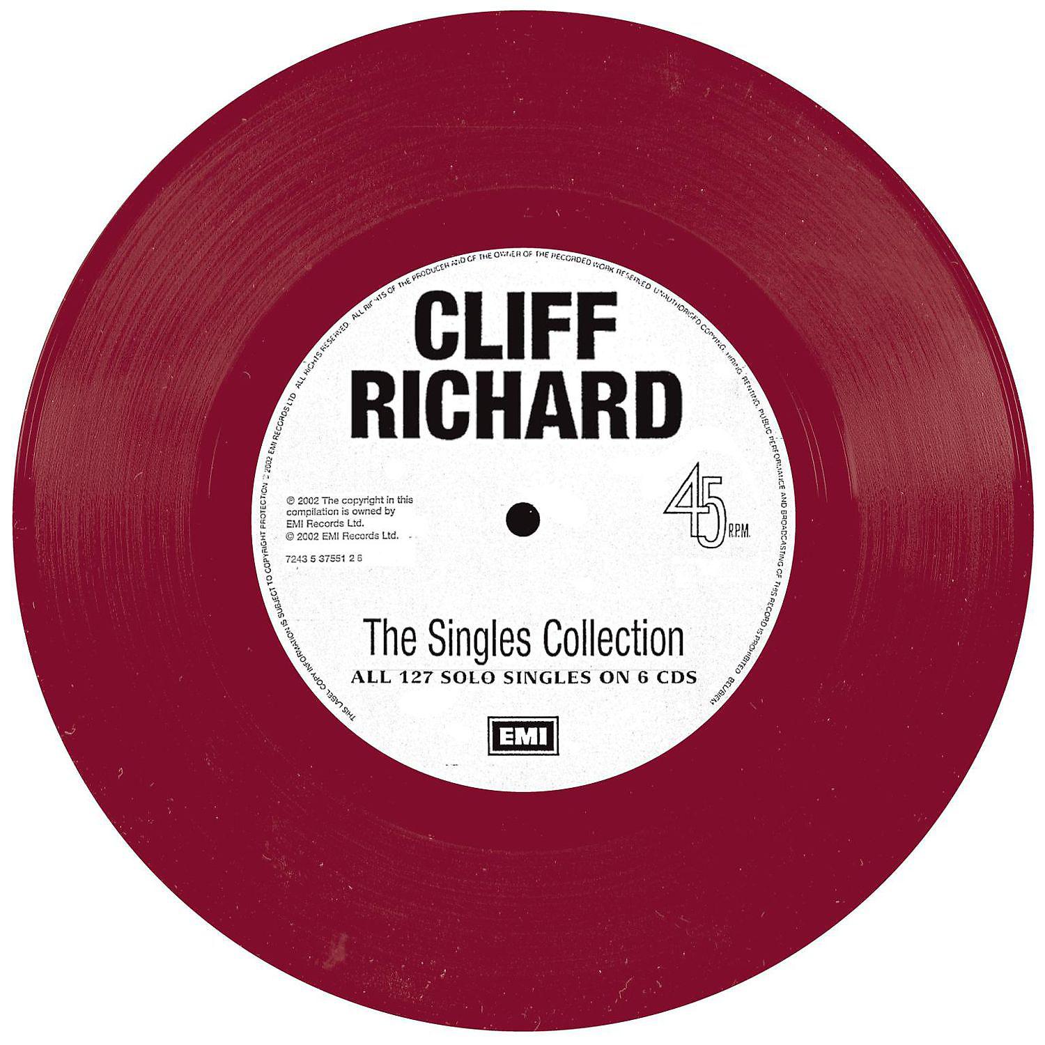 Постер альбома Cliff Richard: The Singles Collection
