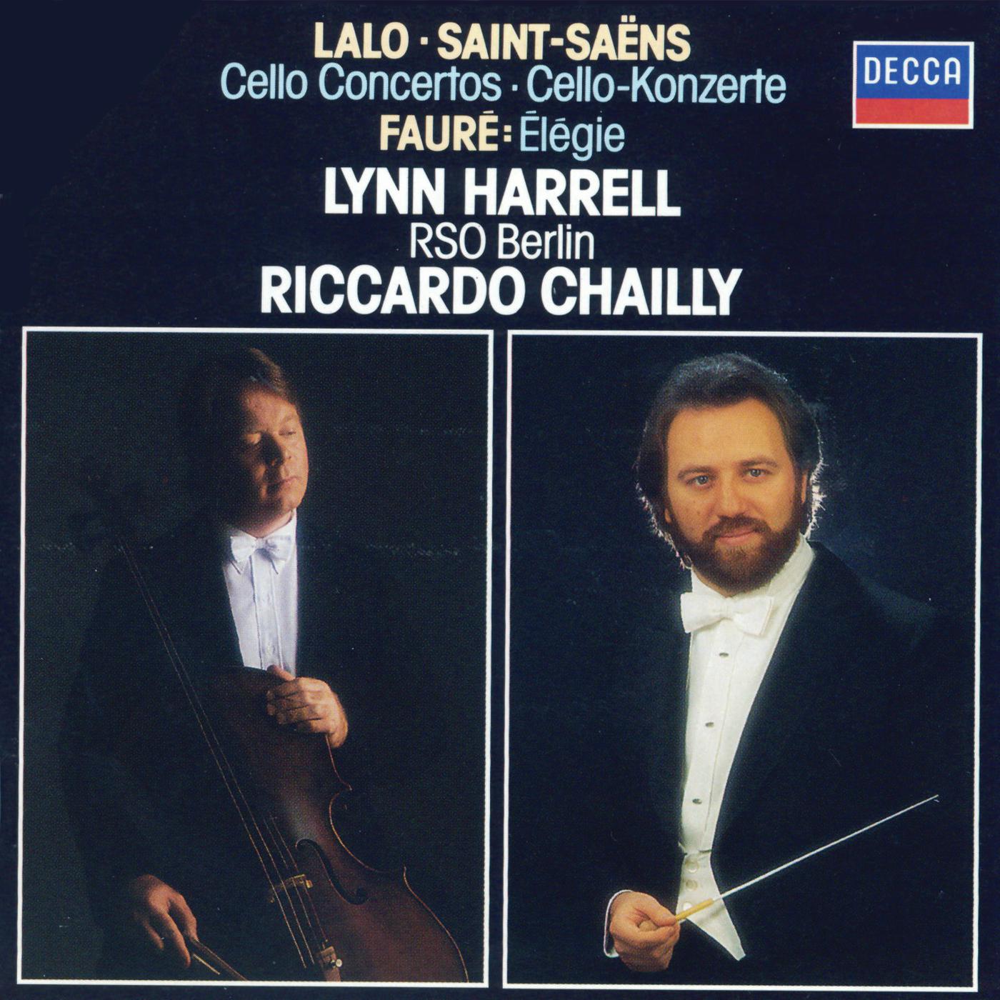 Постер альбома Lalo: Cello Concerto; Saint-Saëns: Cello Concerto No.2