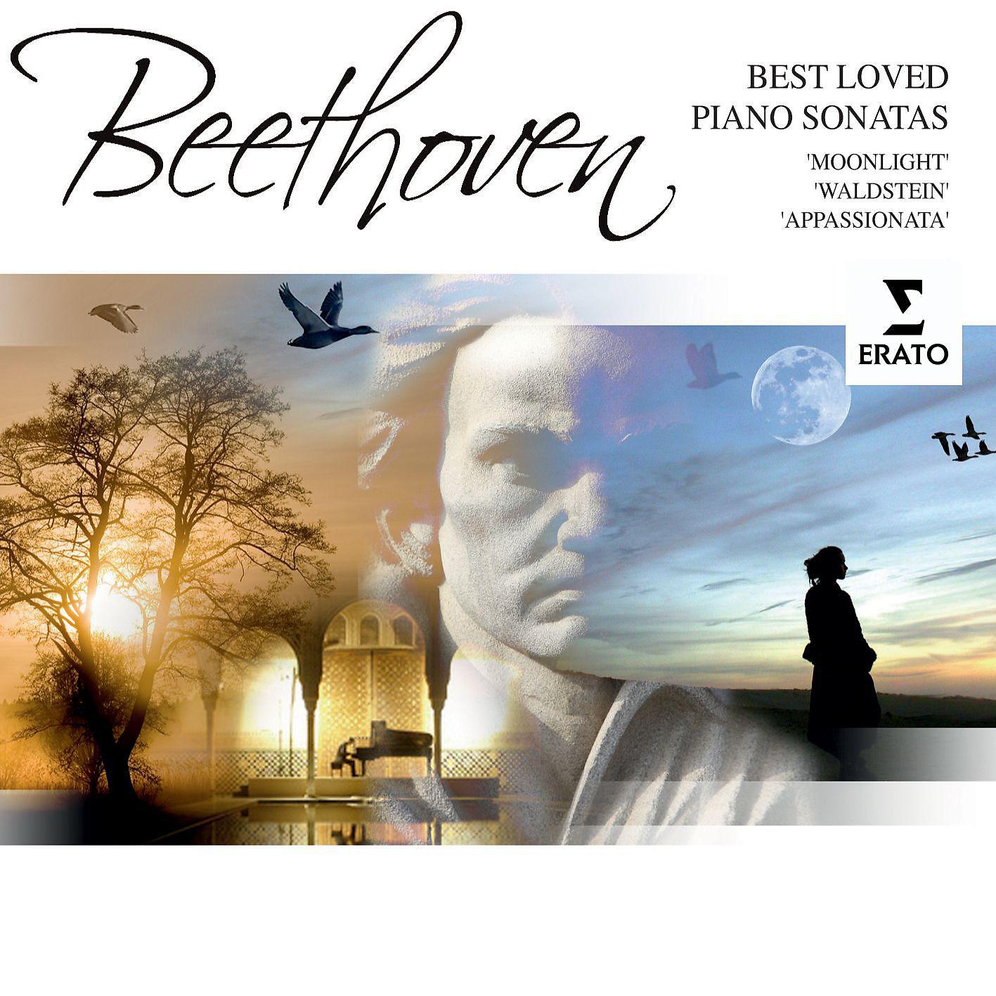 Постер альбома Beethoven Best loved piano Sonatas Moonlight Waldstein Appassionata