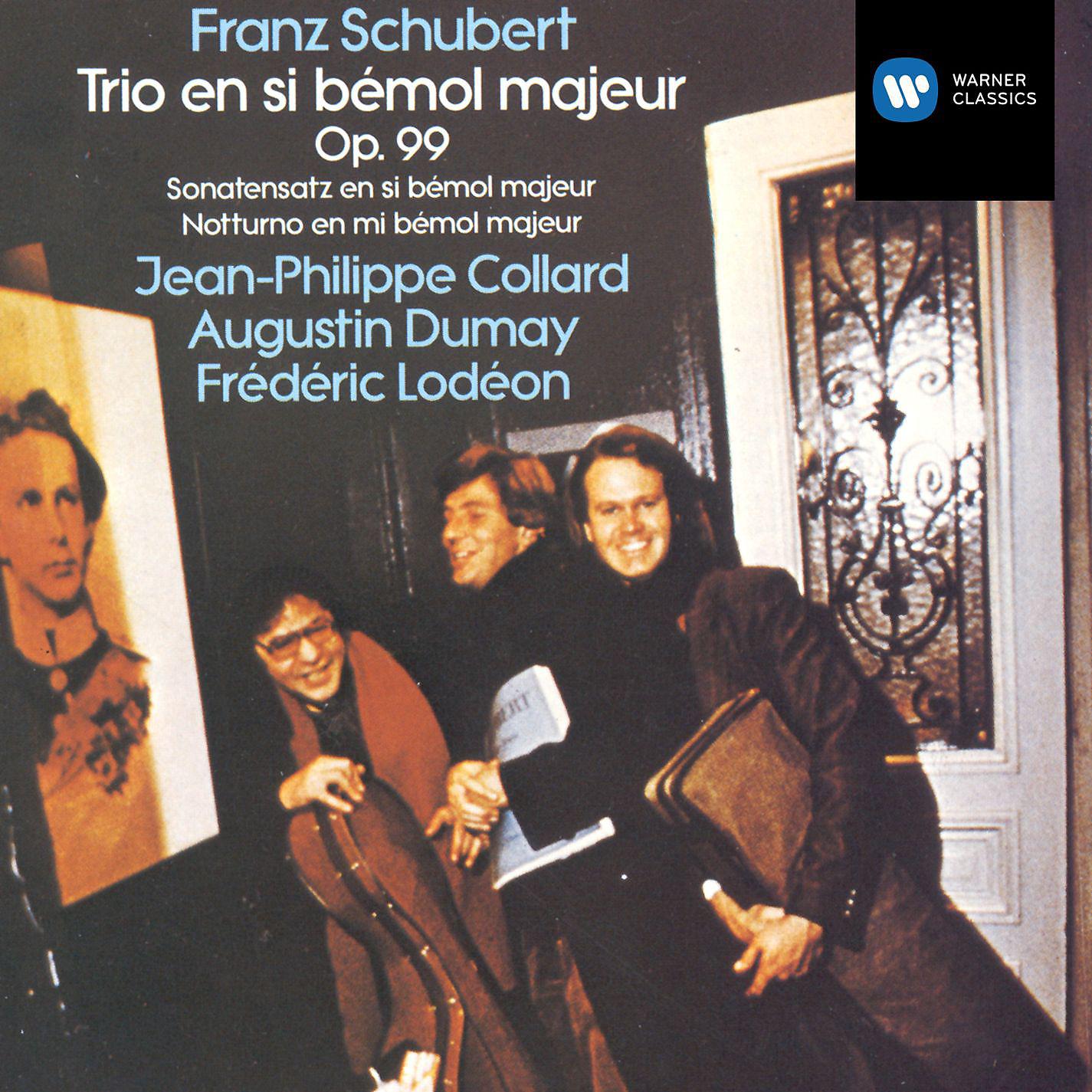 Постер альбома Schubert: Trio pour piano No. 1, Sonatensatz & Notturno