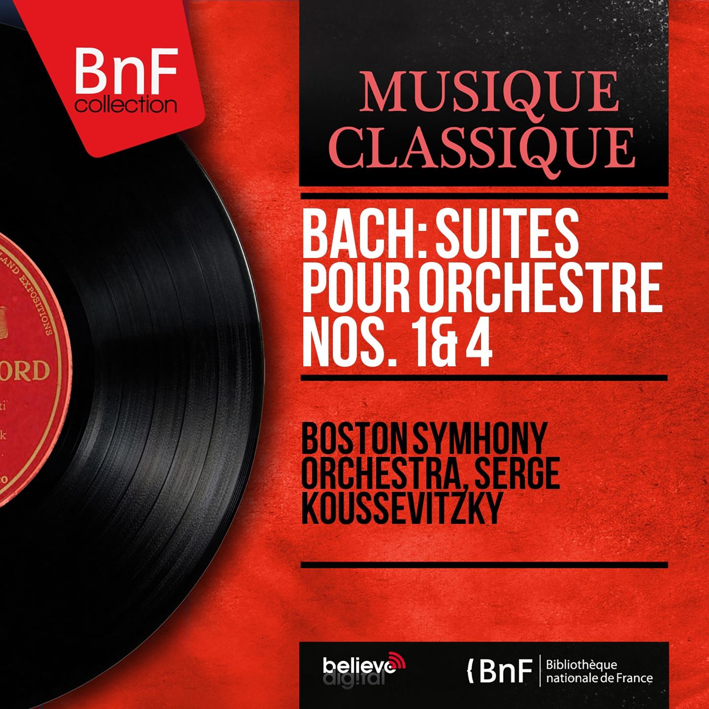 Boston Symhony Orchestra - Orchestral Suite No. 1 in C Major, BWV 1066: Bourrées I & II