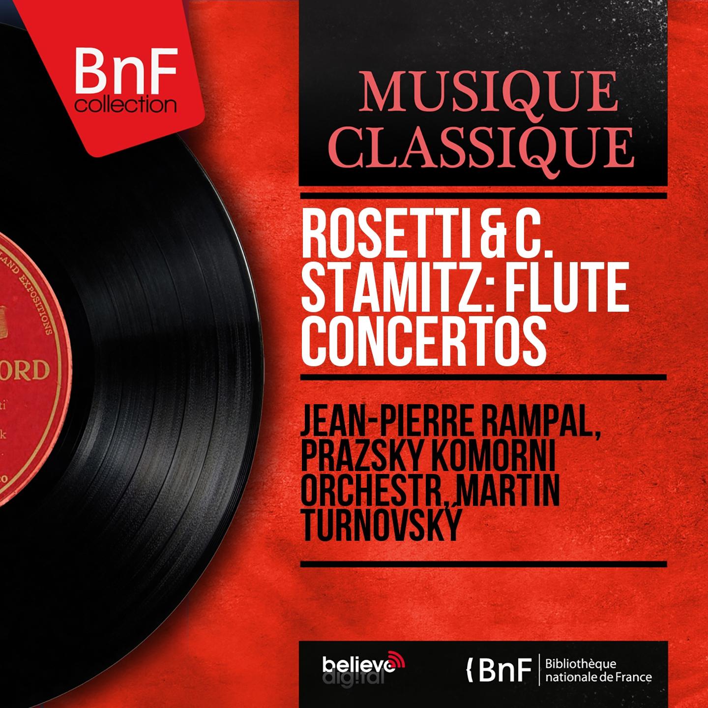 Постер альбома Rosetti & C. Stamitz: Flute Concertos (Mono Version)