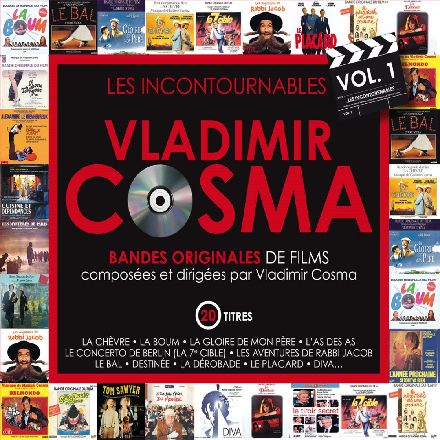 Постер альбома Les incontournables, vol. 1 (Bandes originales de films)