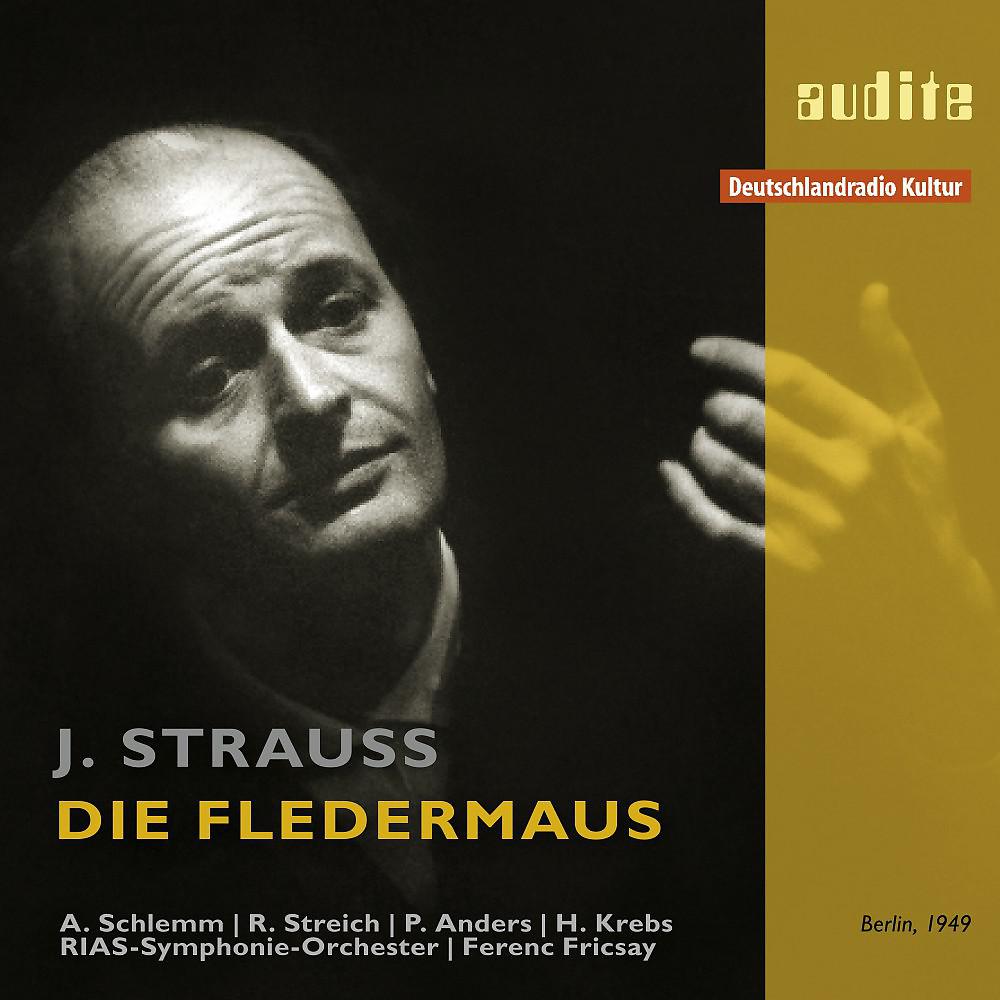 Постер альбома Johann Strauss: Die Fledermaus