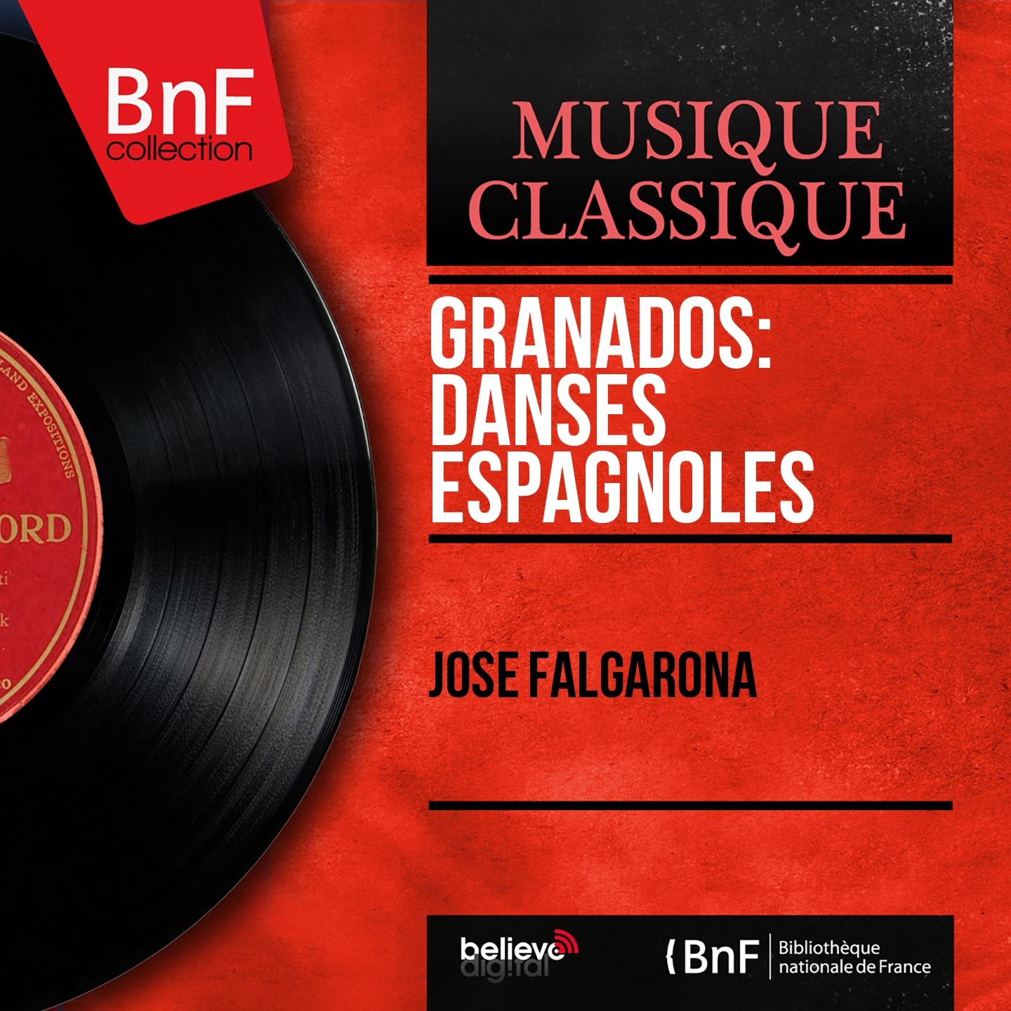 Постер альбома Granados: Danses espagnoles (Mono Version)