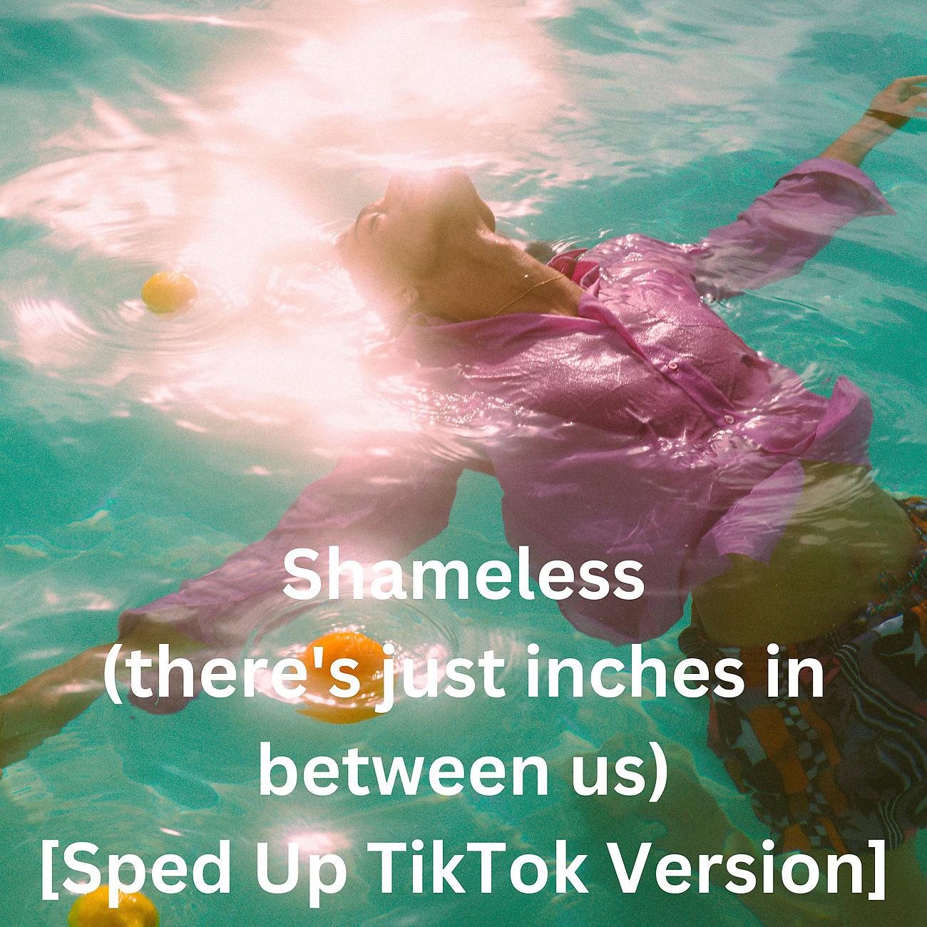 Постер альбома Shameless (there's just inches in between us) [Sped Up TikTok Version]