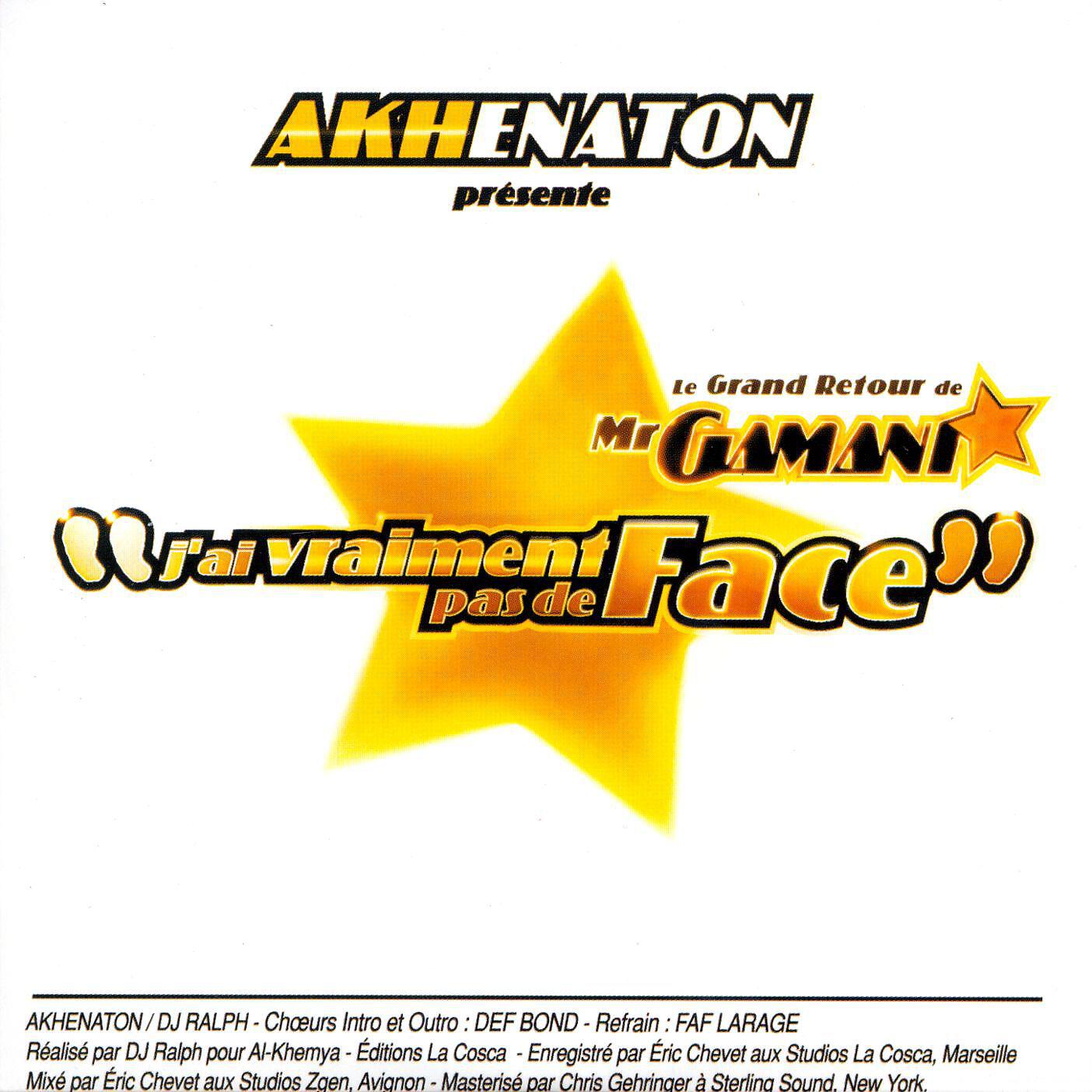 Akhenaton - Mon texte, le savon