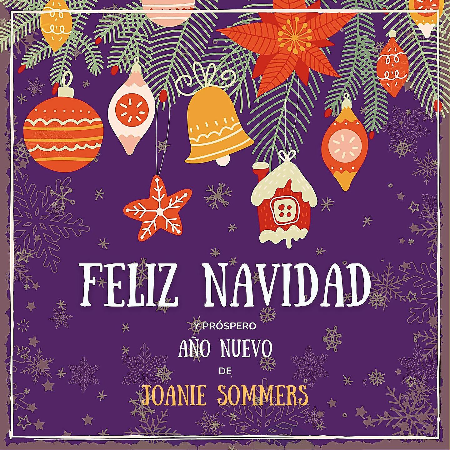 Постер альбома Feliz Navidad y próspero Año Nuevo de Joanie Sommers