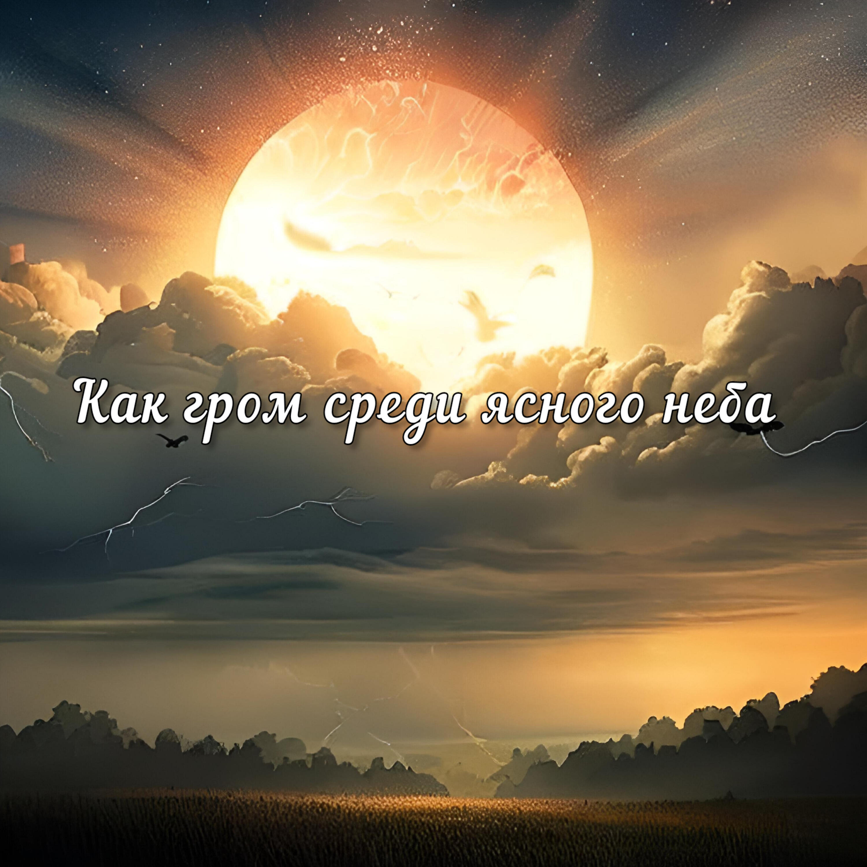 Гром среди небу