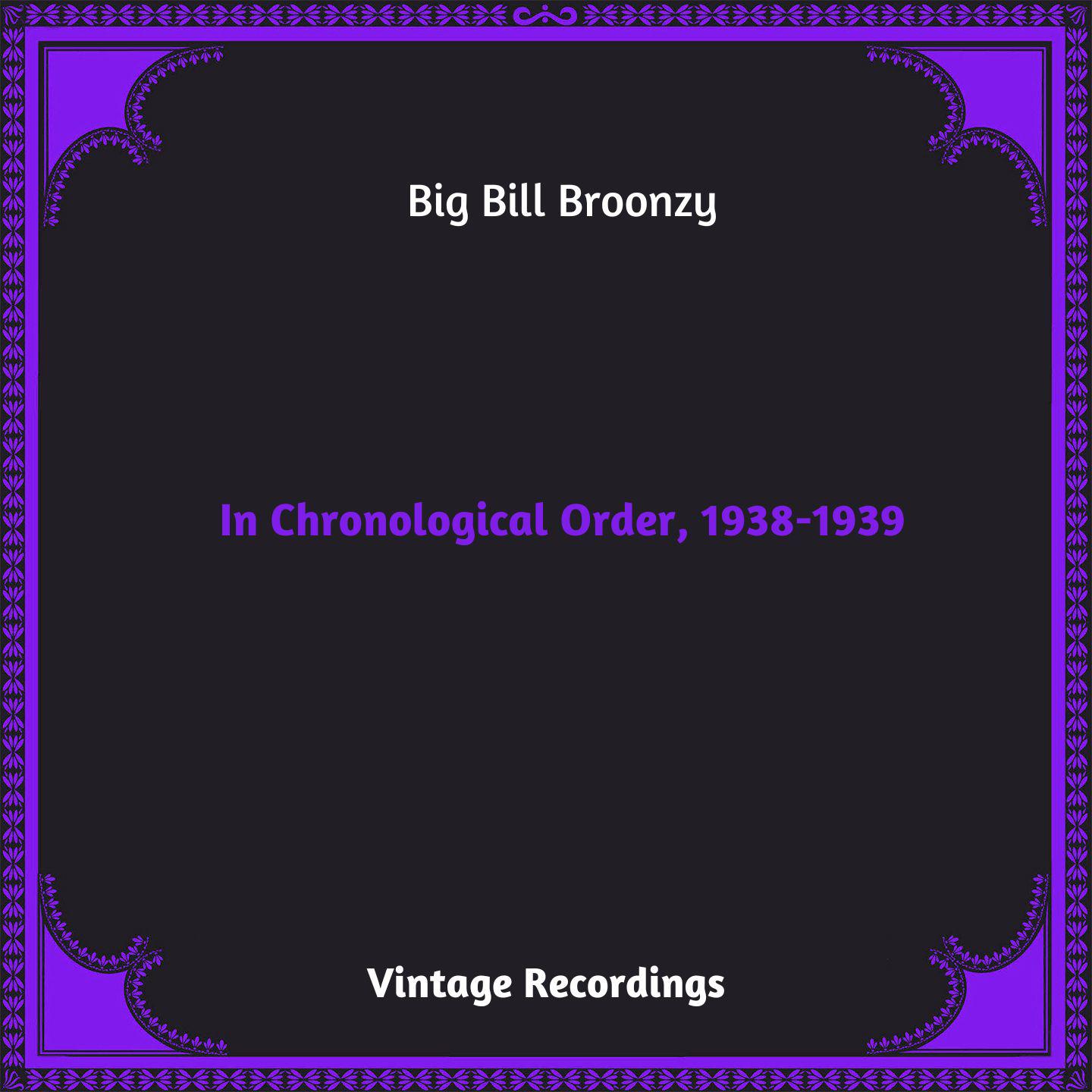 Постер альбома In Chronological Order, 1938-1939
