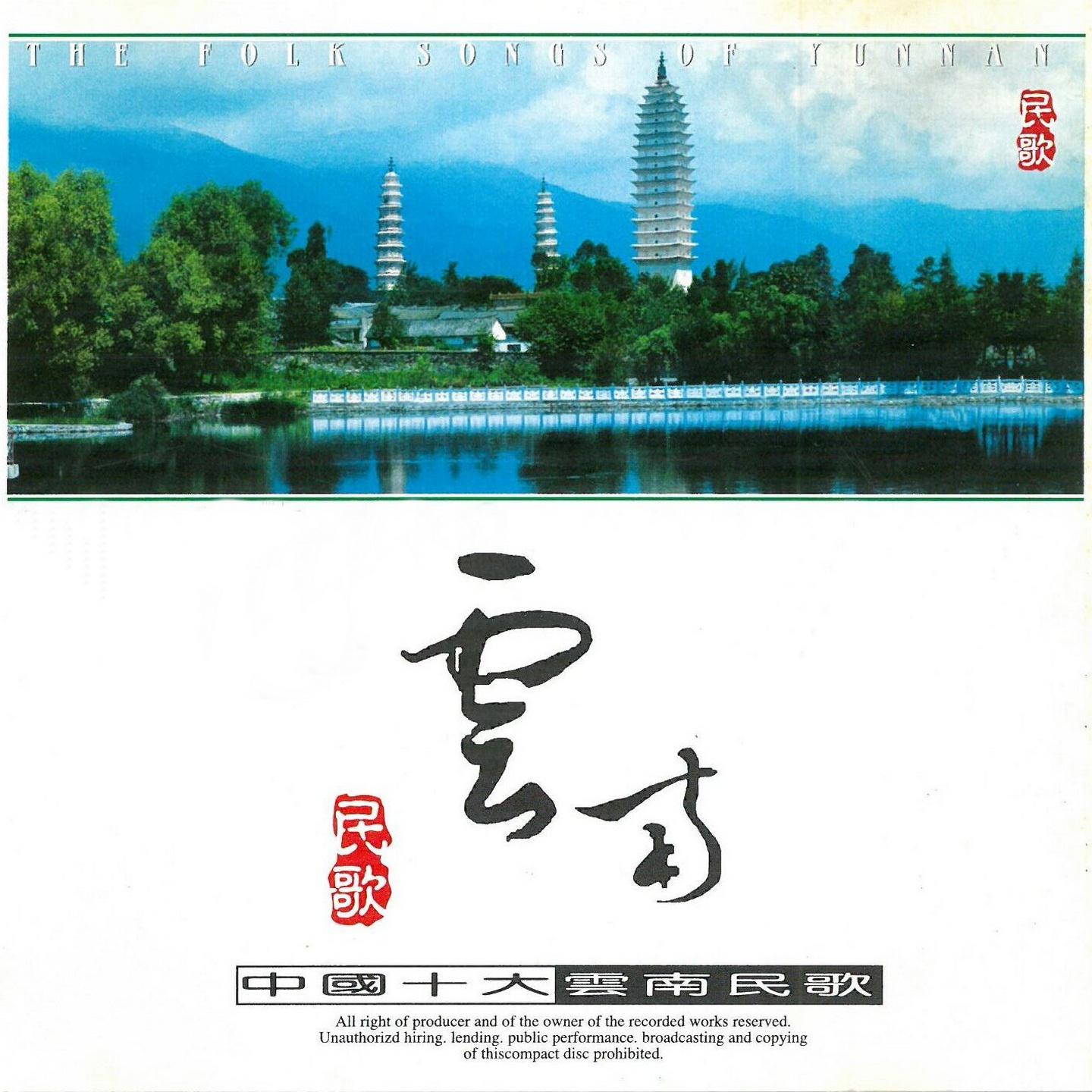 Постер альбома 中国十大云南民歌