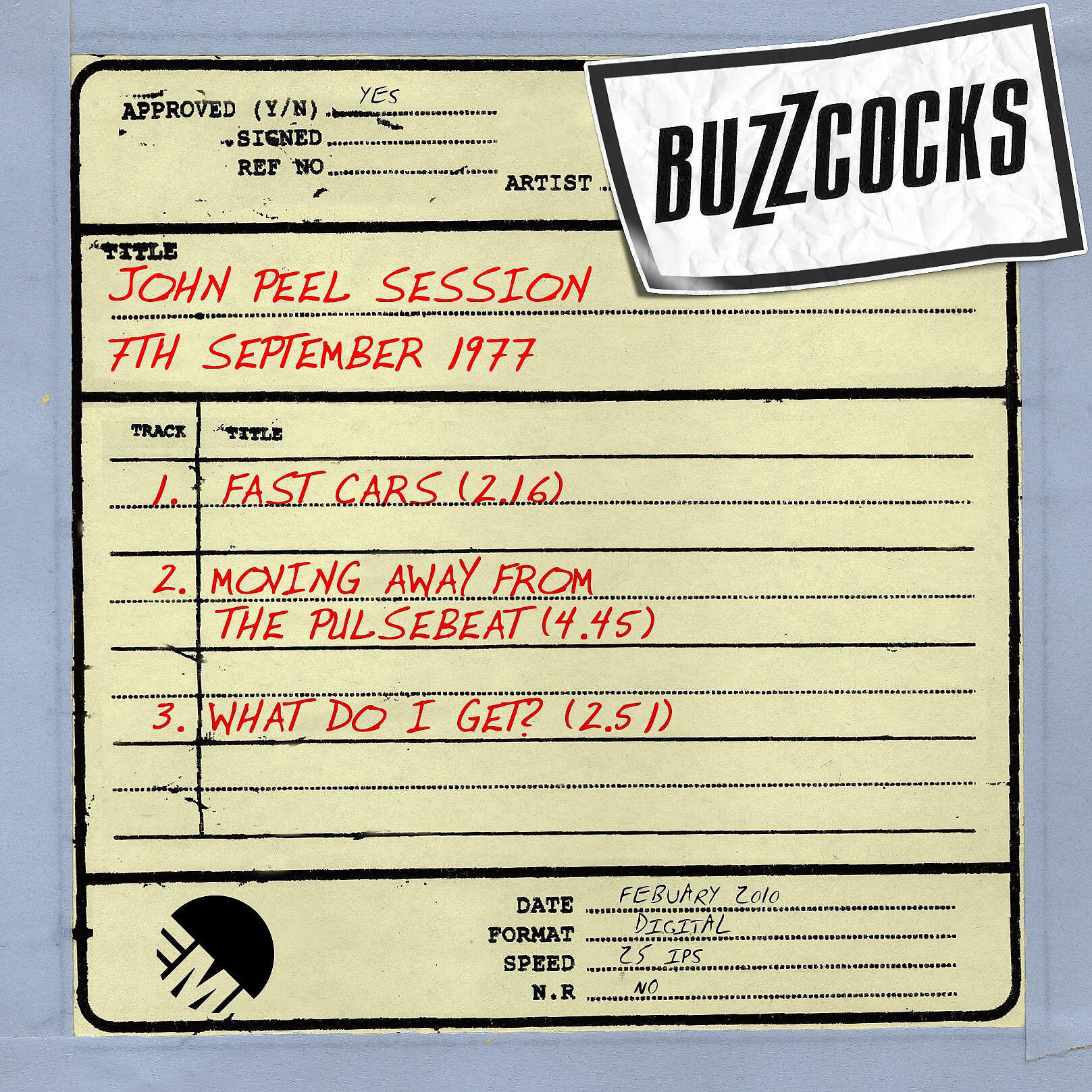 Buzzcocks - (Moving Away From The) Pulsebeat (John Peel Show 7th Sep 1977)