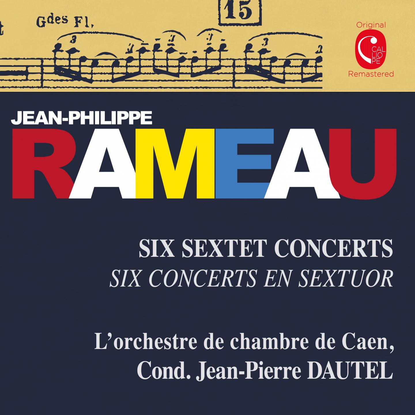 Постер альбома Rameau: Six concerts en sextuor