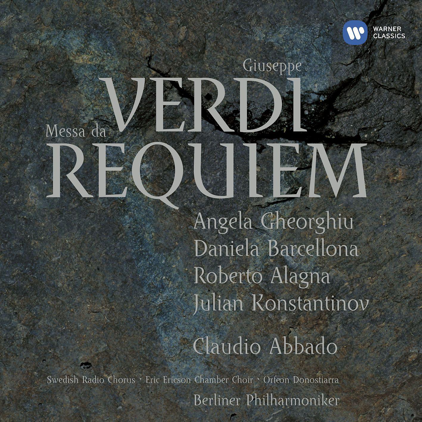 Постер альбома Verdi : Messa di Requiem