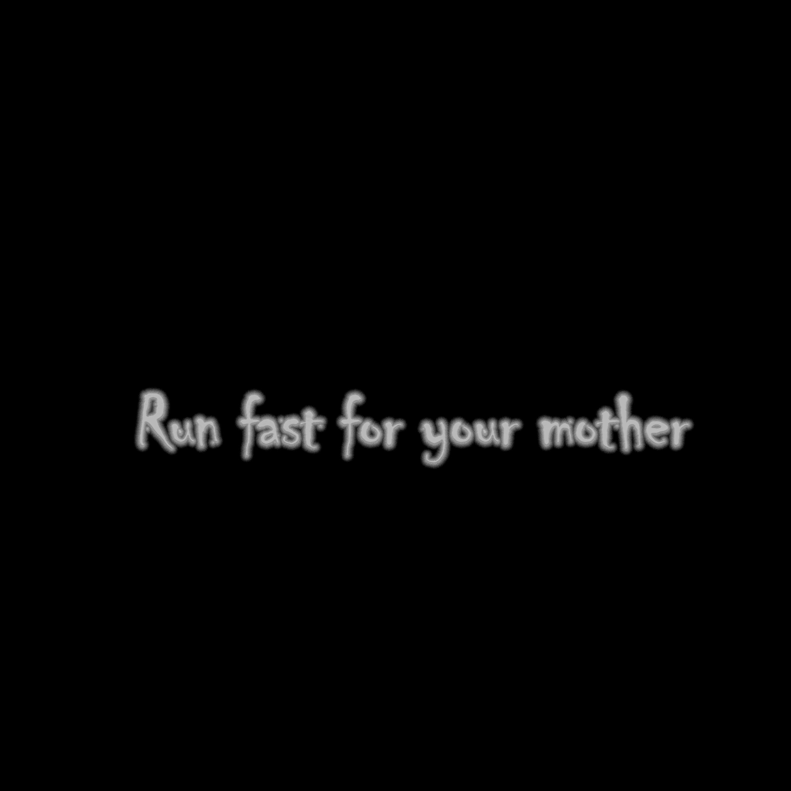Постер альбома Run Fast for Your Mother